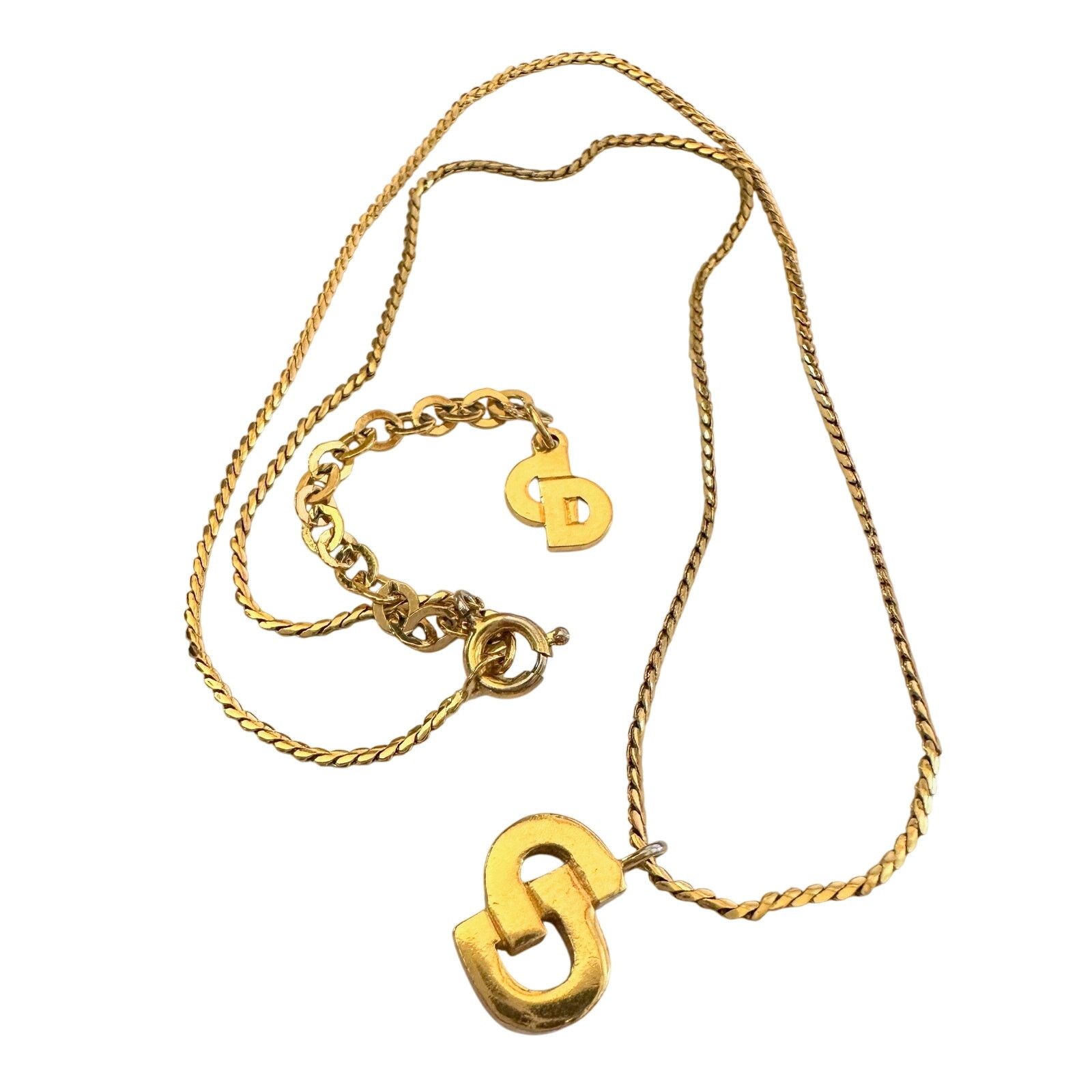 Dior Christian Dior Offset CD Initial Necklace Size ONE SIZE - 6 Thumbnail