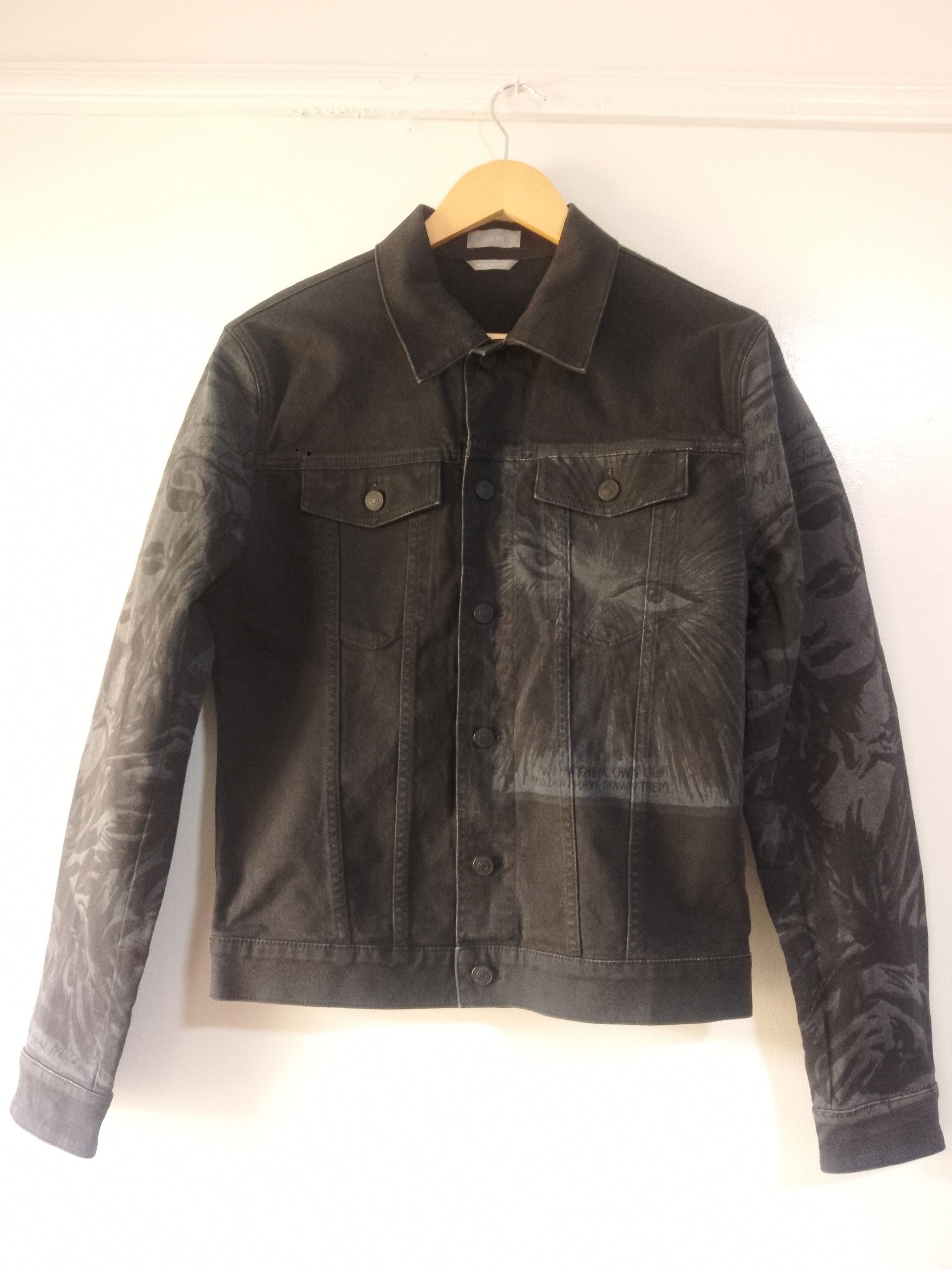 Dior Dior Raymond pettibon mona Lisa denim jacket Size US M / EU 48-50 / 2 - 16 Thumbnail