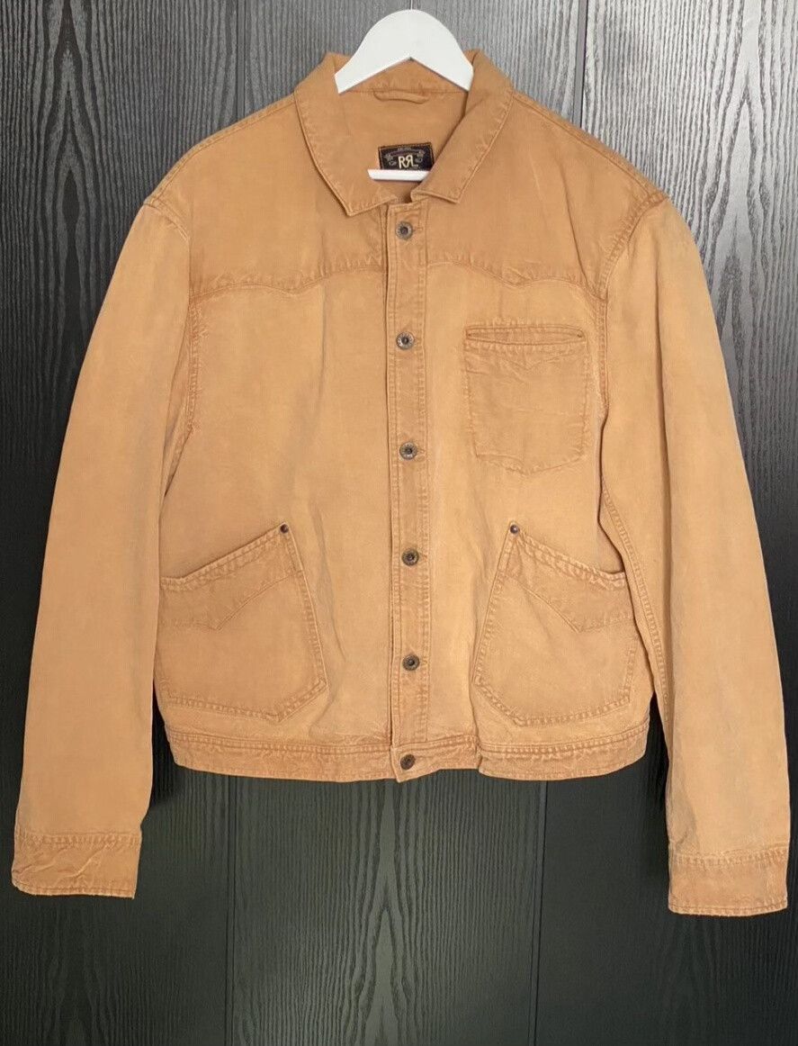 RRL Ralph Lauren ratf rrl canvas jacket type 2 trucker Size US M / EU 48-50 / 2 - 1 Thumbnail