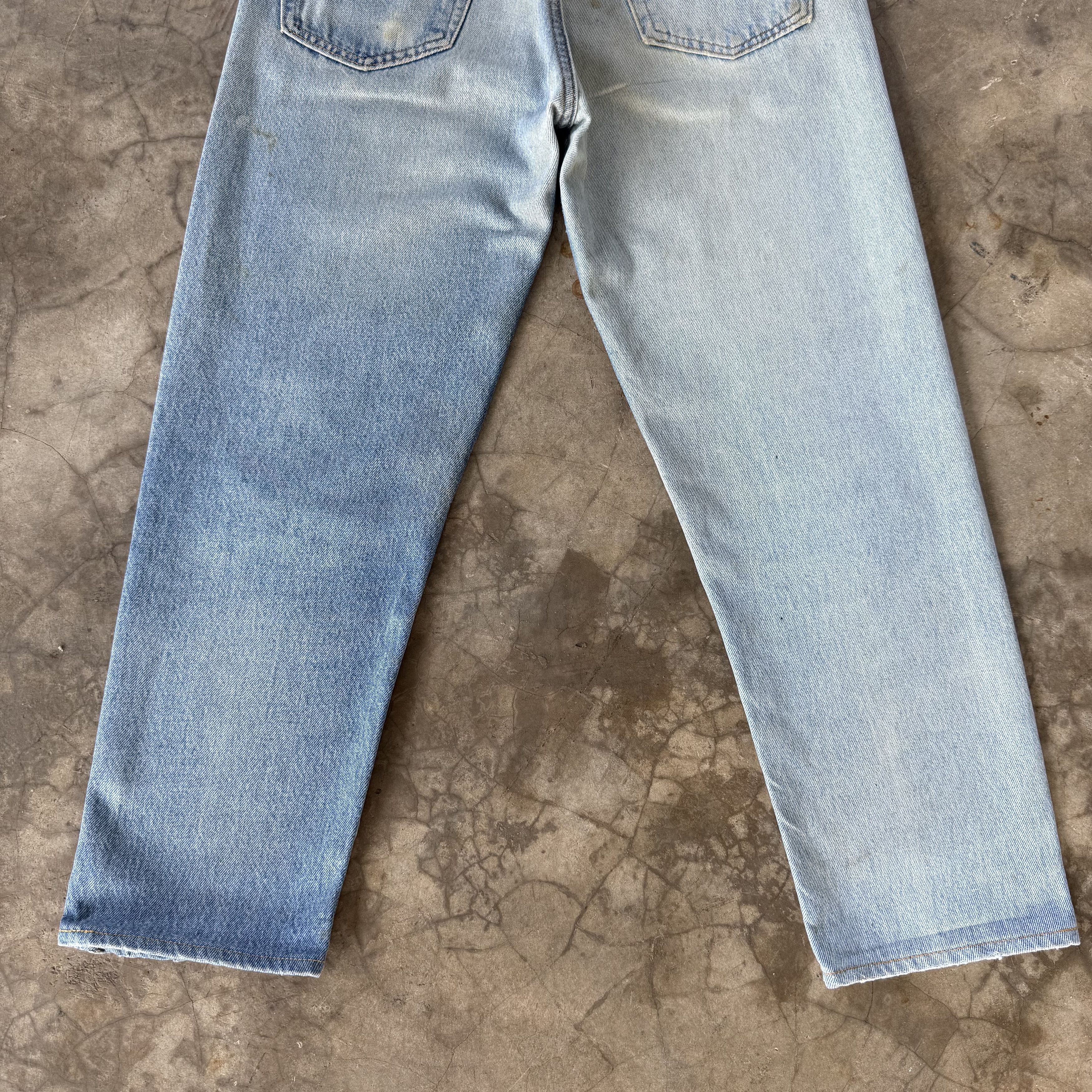 Levi's Vintage Levi's 501 Stonewash Faded Denim Jean Size US 32 / EU 48 - 11 Thumbnail