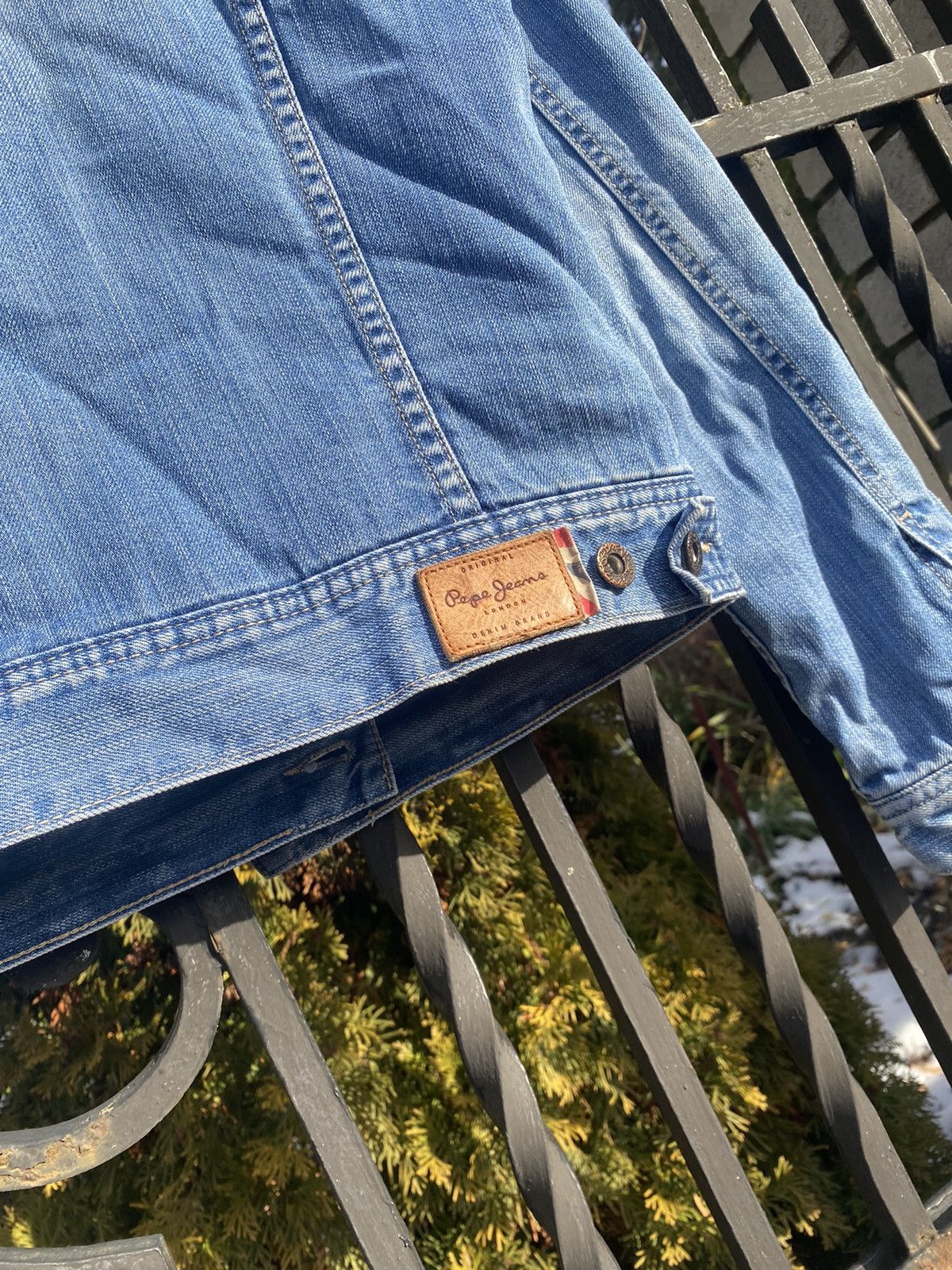 Pepe Jeans × Vintage Pepe Jeans London Denim Woman Jacket Blue Size M / US 6-8 / IT 42-44 - 21 Thumbnail