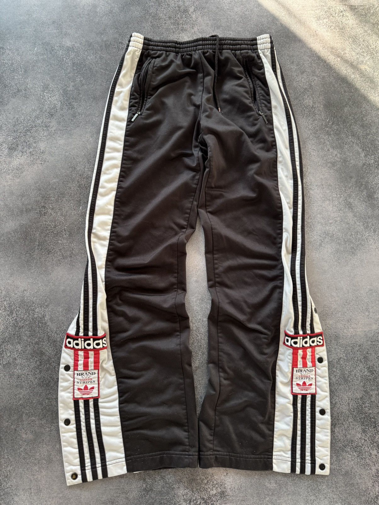 Adidas Adidas Sweat Pant AdiBreak Vintage 90s Y2K Big Logo Size US 30 / EU 46 - 3 Thumbnail