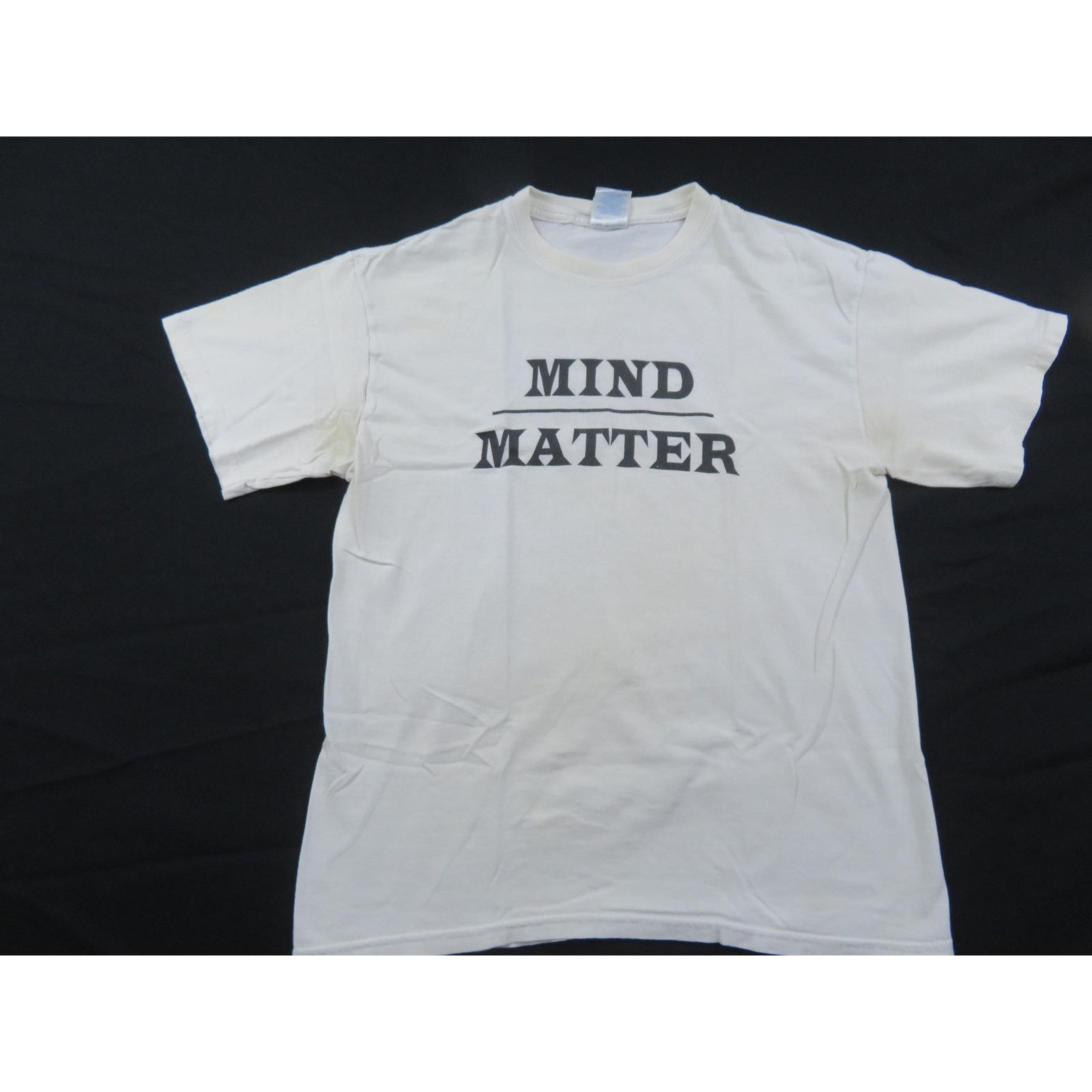 Gildan Einstein "Mind Over Matter" Graphic T-Shirt, Sz M Y2K Size US M / EU 48-50 / 2 - 1 Thumbnail