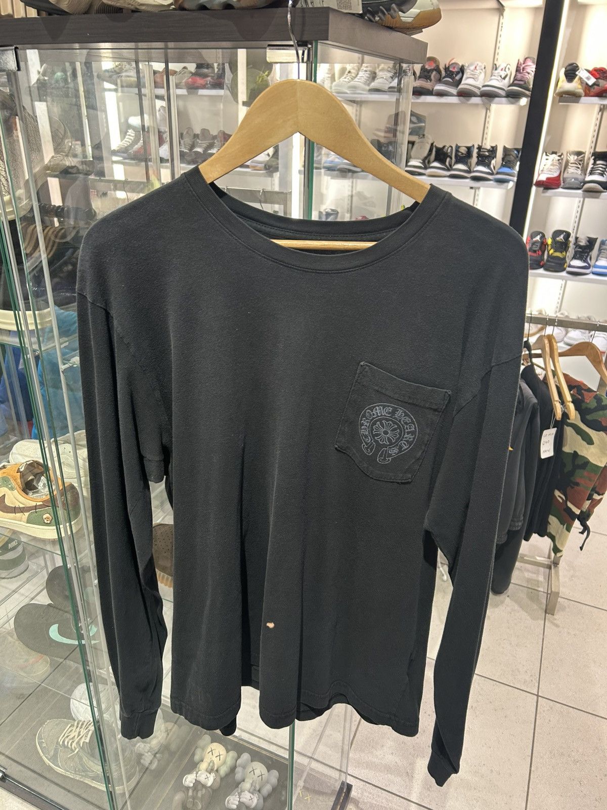 Chrome Hearts Chrome hearts Staff Tee black/silver Size US XL / EU 56 / 4 - 6 Thumbnail