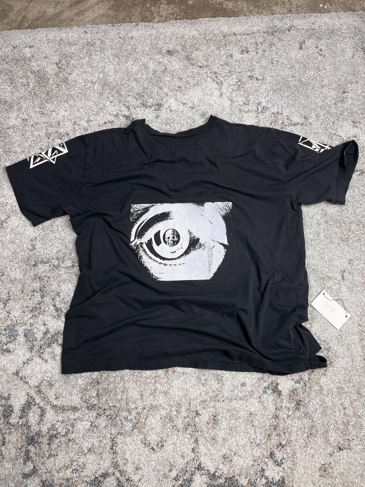 Vintage 1990s MC ESCHER OPTICAL ILLUSION SPHERE TEE - № 995 Size US XL / EU 56 / 4 - 2 Thumbnail