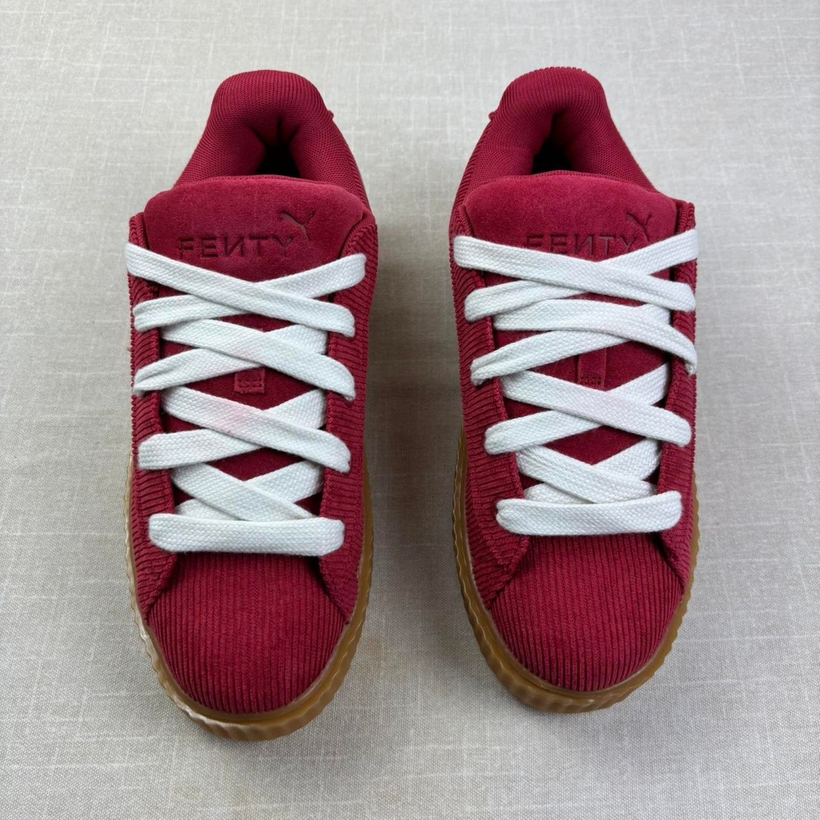 Puma 🍓 2024 Fenty x Puma Creeper Phatty "Corduroy Red" 8W Size US 8 / IT 38 - 3 Thumbnail