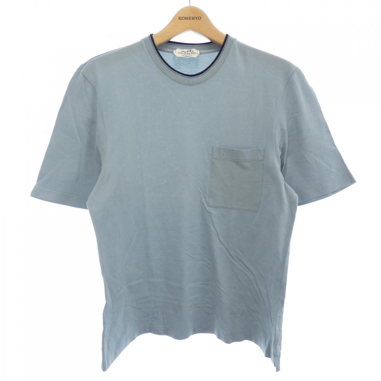Hermes Hermes Hermes Cotton T Shirt S Textile T-Shirts DUTY FREE for USA Size ONE SIZE - 1 Thumbnail