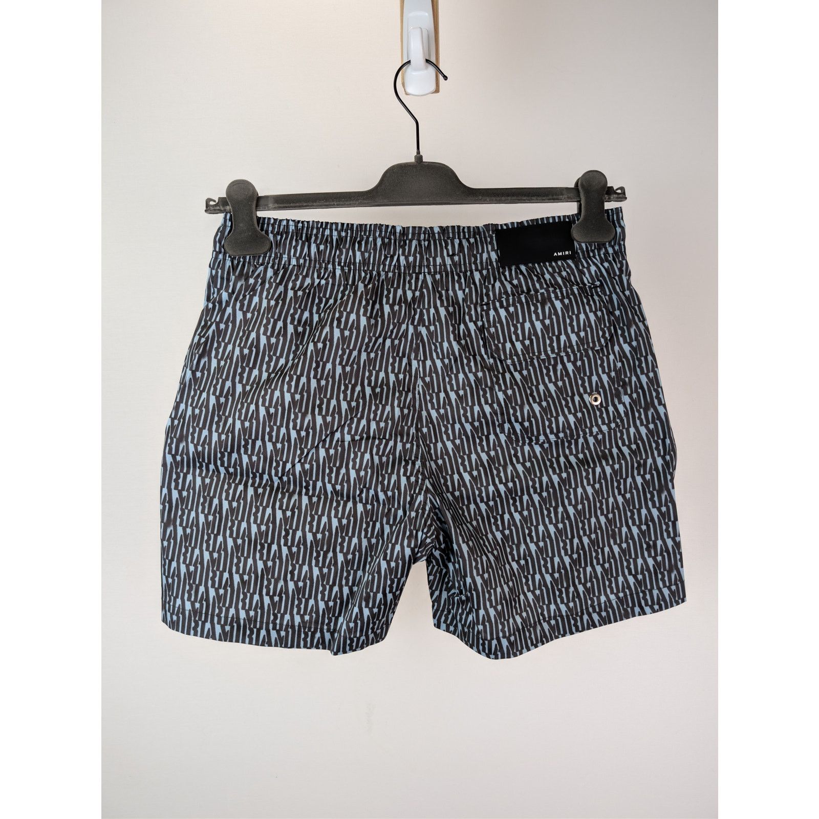 Amiri o1rshd1 Allover Amiri Swim Trunk Short in Dusty Blue Size US 38 / EU 54 - 17 Thumbnail