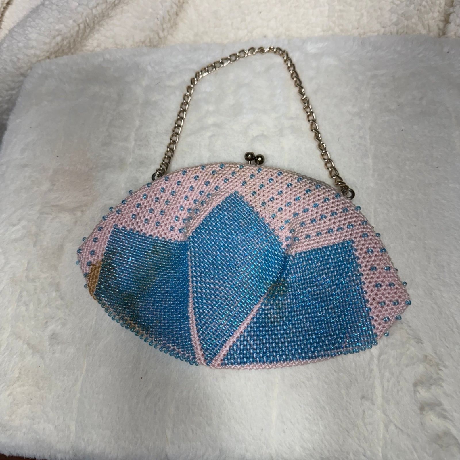 NBDN Nobrandedon VTG hand beaded/hand made bag Size ONE SIZE - 1 Thumbnail