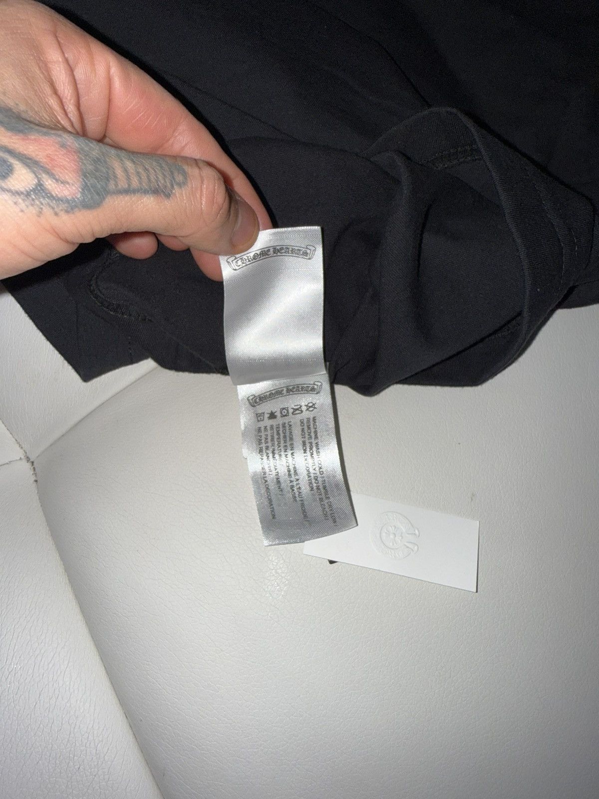 Chrome Hearts Chrome hearts logo t shirt Size US S / EU 44-46 / 1 - 6 Thumbnail