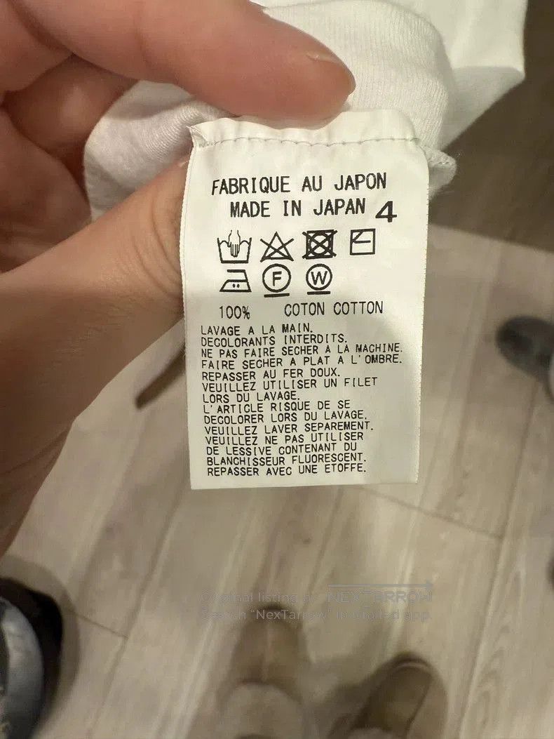 Yohji Yamamoto Yohji Yamamoto White Cotton T-shirt. Size US M / EU 48-50 / 2 - 1 Thumbnail