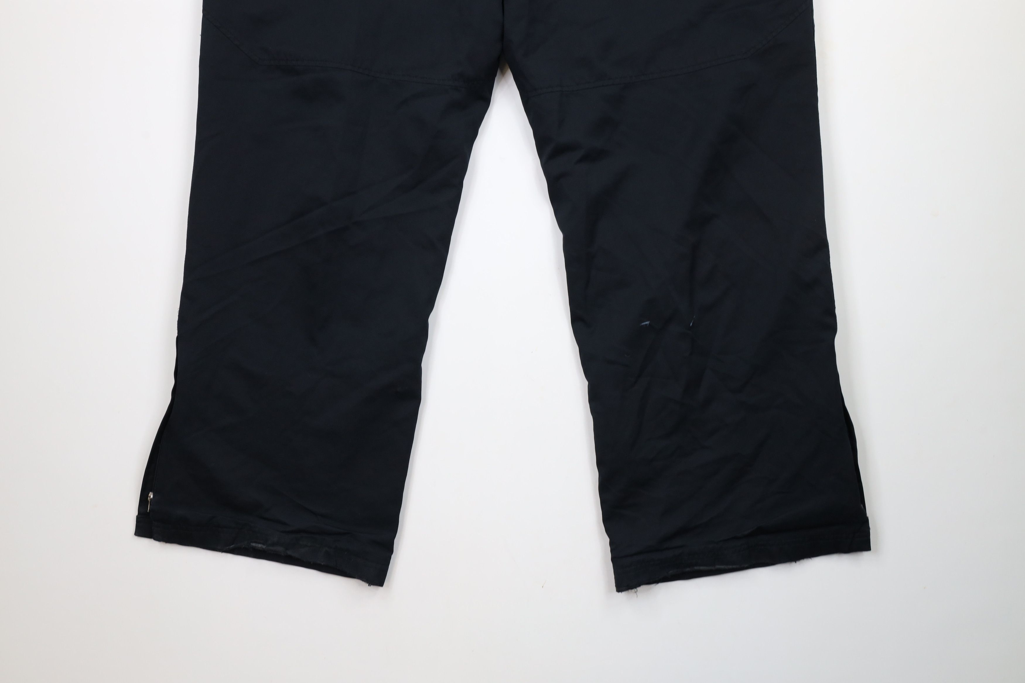 Vintage Vintage Bauer Hockey Spell Out Lined Wide Leg Pants Black Size US 42 / EU 58 - 14 Thumbnail