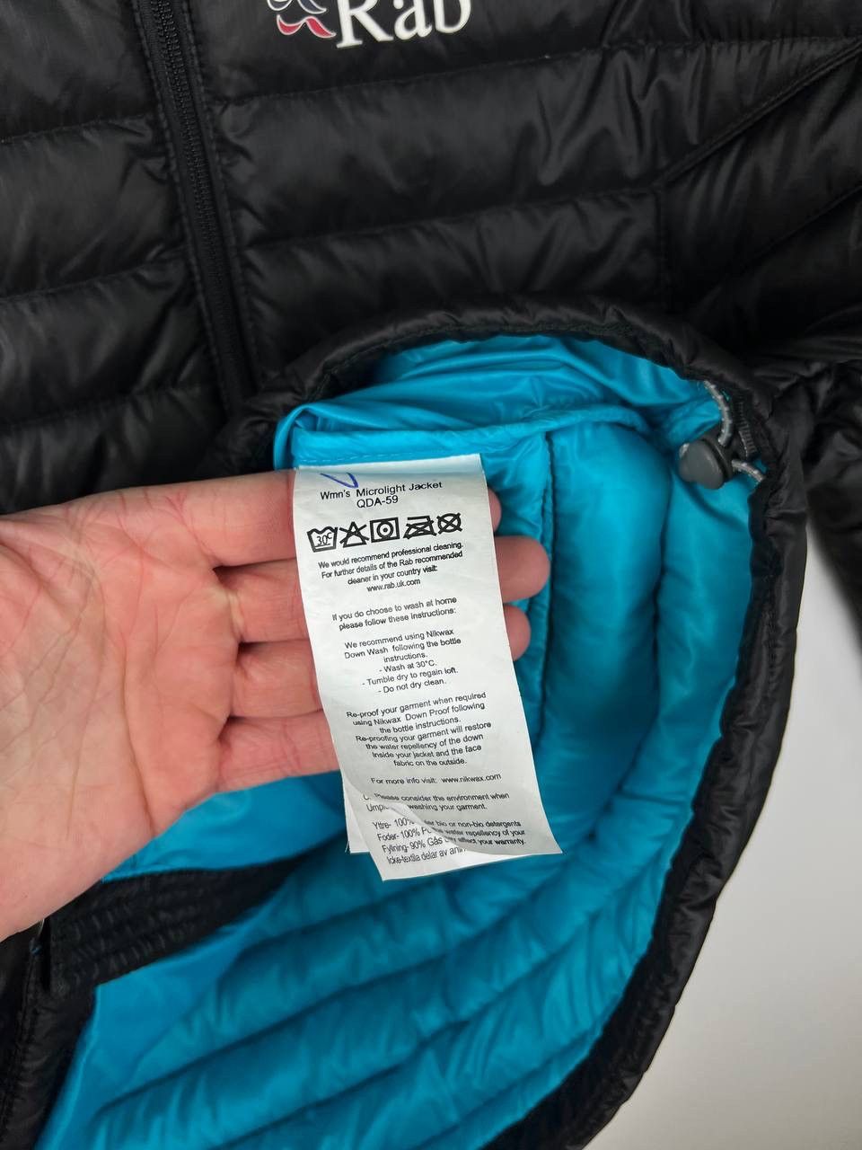 Rab × Vintage RAB outdoor down jacket woman size M Size M / US 6-8 / IT 42-44 - 4 Thumbnail