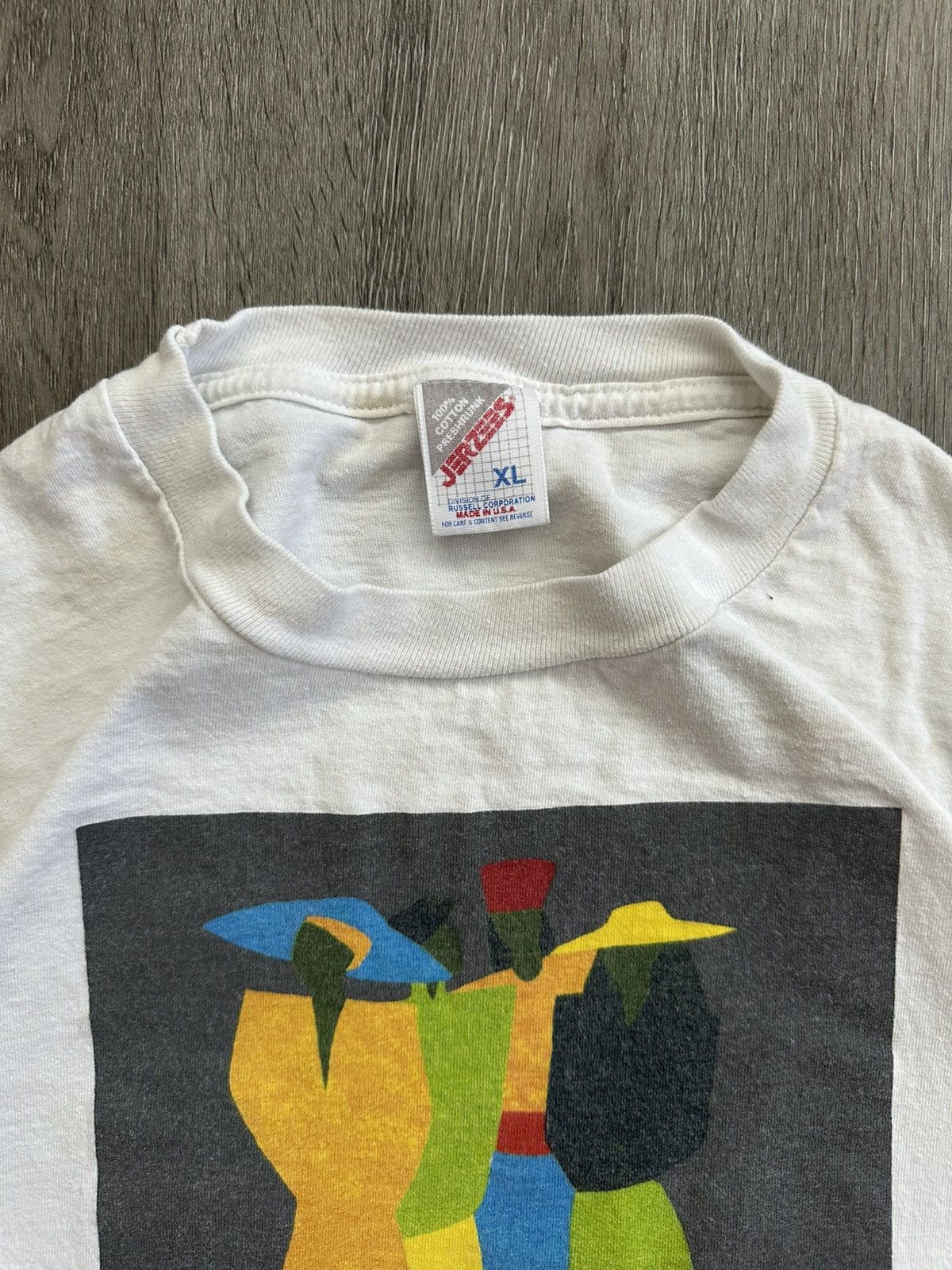 Vintage Vintage 90s “Ensemble” Synthia Saint James Art Shirt Size US XL / EU 56 / 4 - 4 Thumbnail
