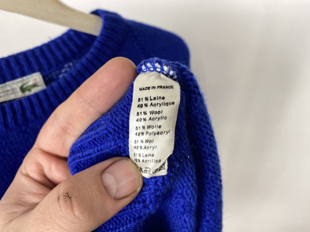 Lacoste Lacoste Sweater Wool Knit Baggy 90s Preppy Style Vintage Size US XL / EU 56 / 4 - 7 Thumbnail
