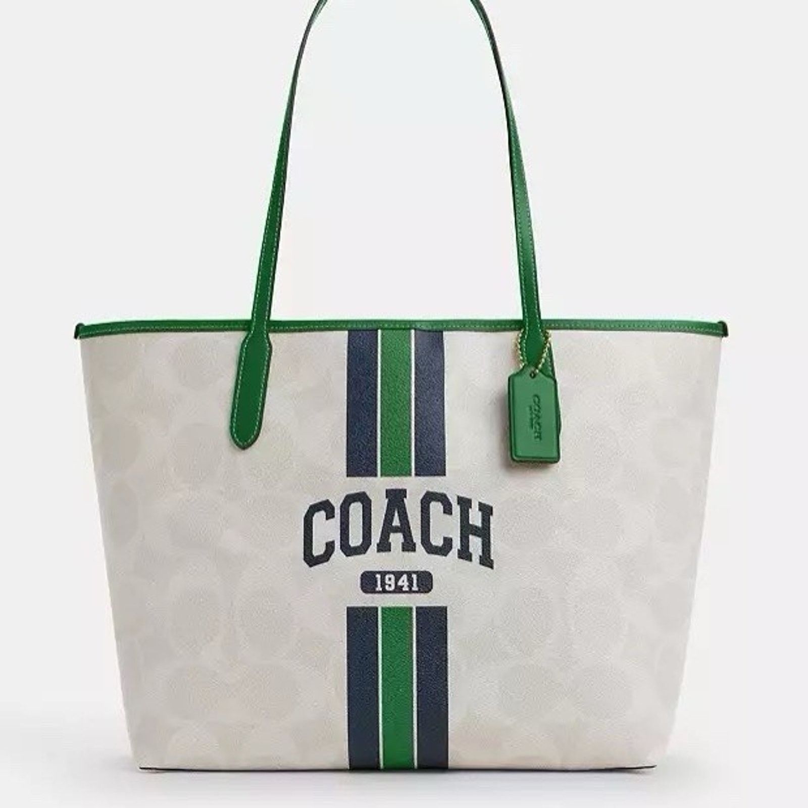 Coach NWT COACH City Tote Bag Signature Canvas Coach Graphic CBI79 Size ONE SIZE - 5 Thumbnail