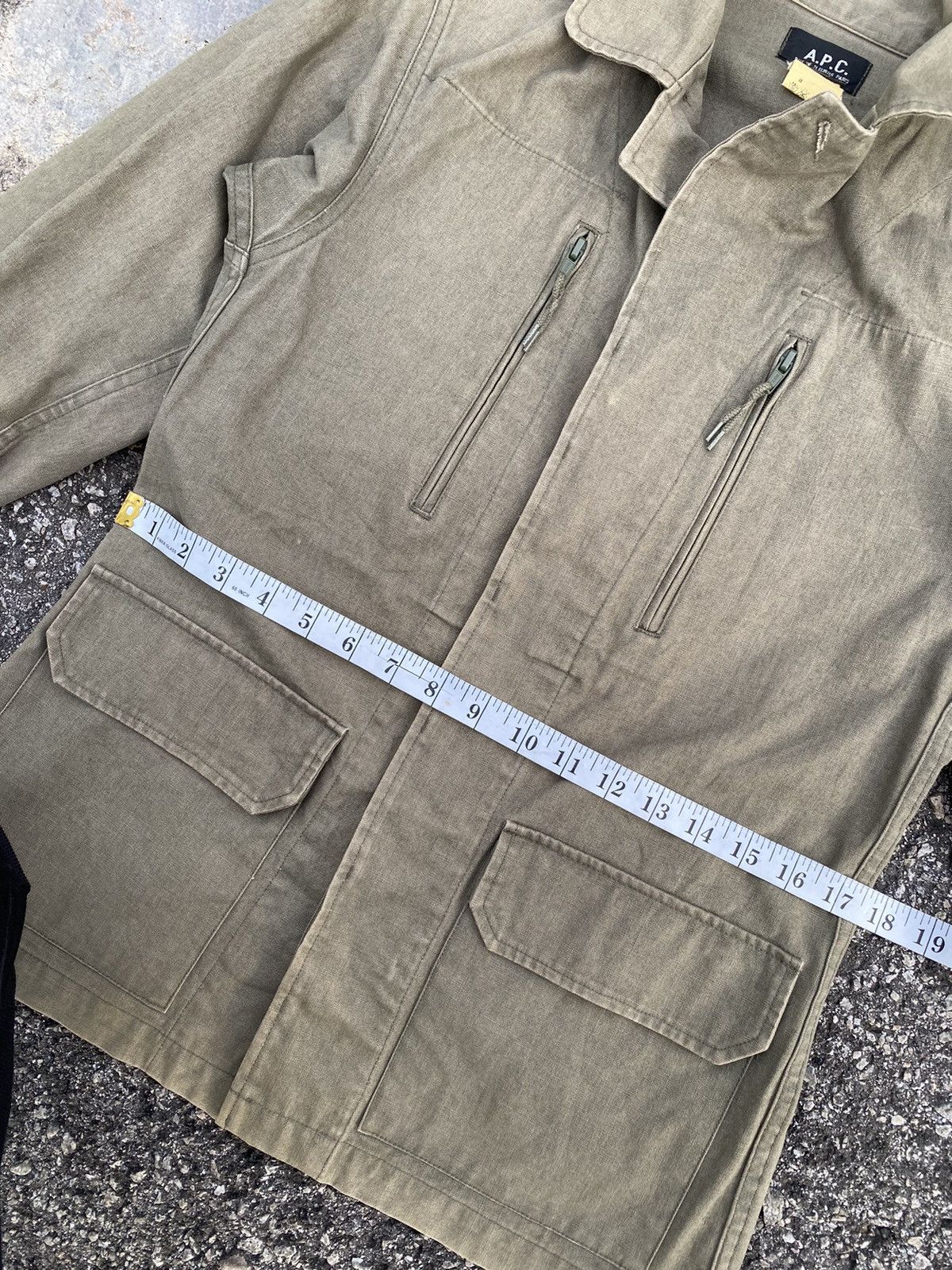 A.P.C. Vintage A.P.C Military Jacket - army green Size M / US 6-8 / IT 42-44 - 11 Thumbnail