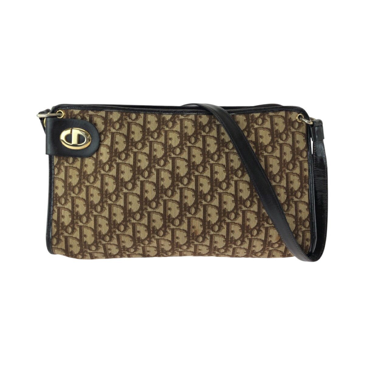 Dior Dior Dior Canvas Trotter CD Logo Shoulder Bag Canvas Shoulder Bag DUTY FREE for USA Size ONE SIZE - 1 Thumbnail