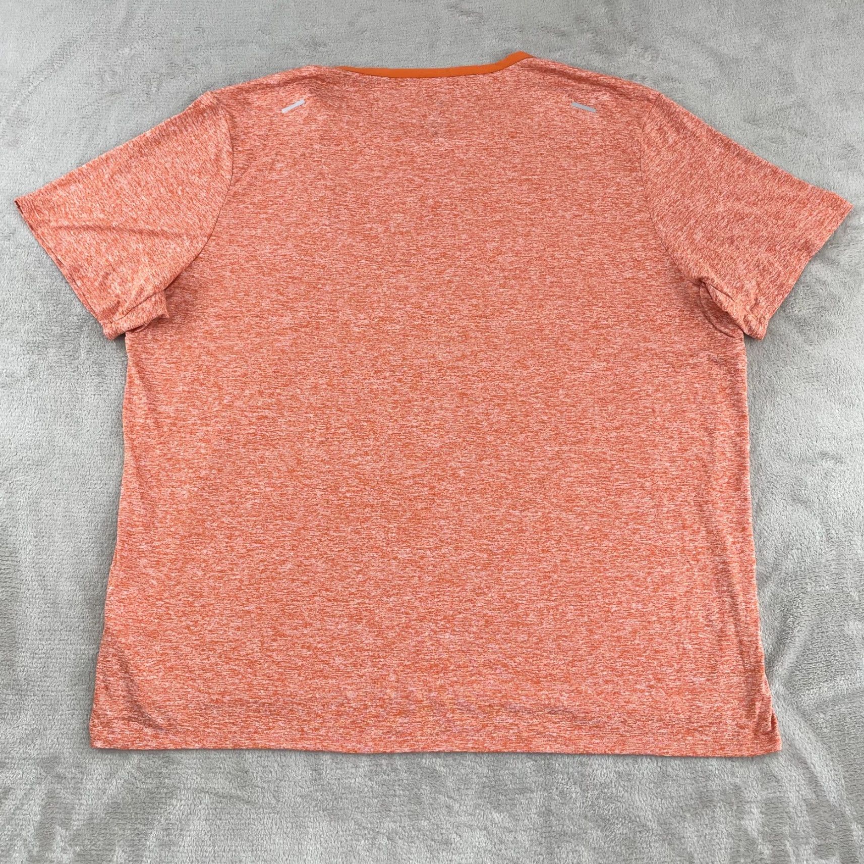 Nike Nike Rise 365 Running Top T Shirt Men 2XL Orange Dri-FIT Short Sleeve NWT Size US XXL / EU 58 / 5 - 5 Thumbnail