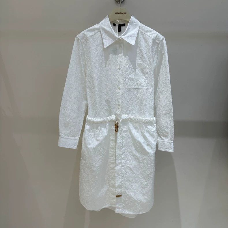 Louis Vuitton Louis Vuitton Monogram Shirt Dress Size M / US 6-8 / IT 42-44 - 1 Thumbnail