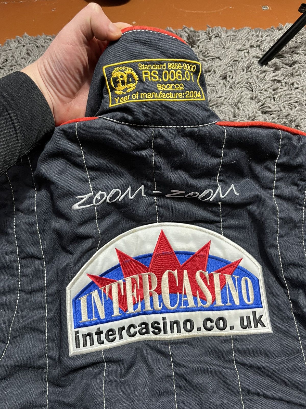 Formula 1 WORN SUIT 2004 FORMULA 1 JULIETTE THURSTON RACING F1 Size 30" / US 8 / IT 44 - 11 Thumbnail