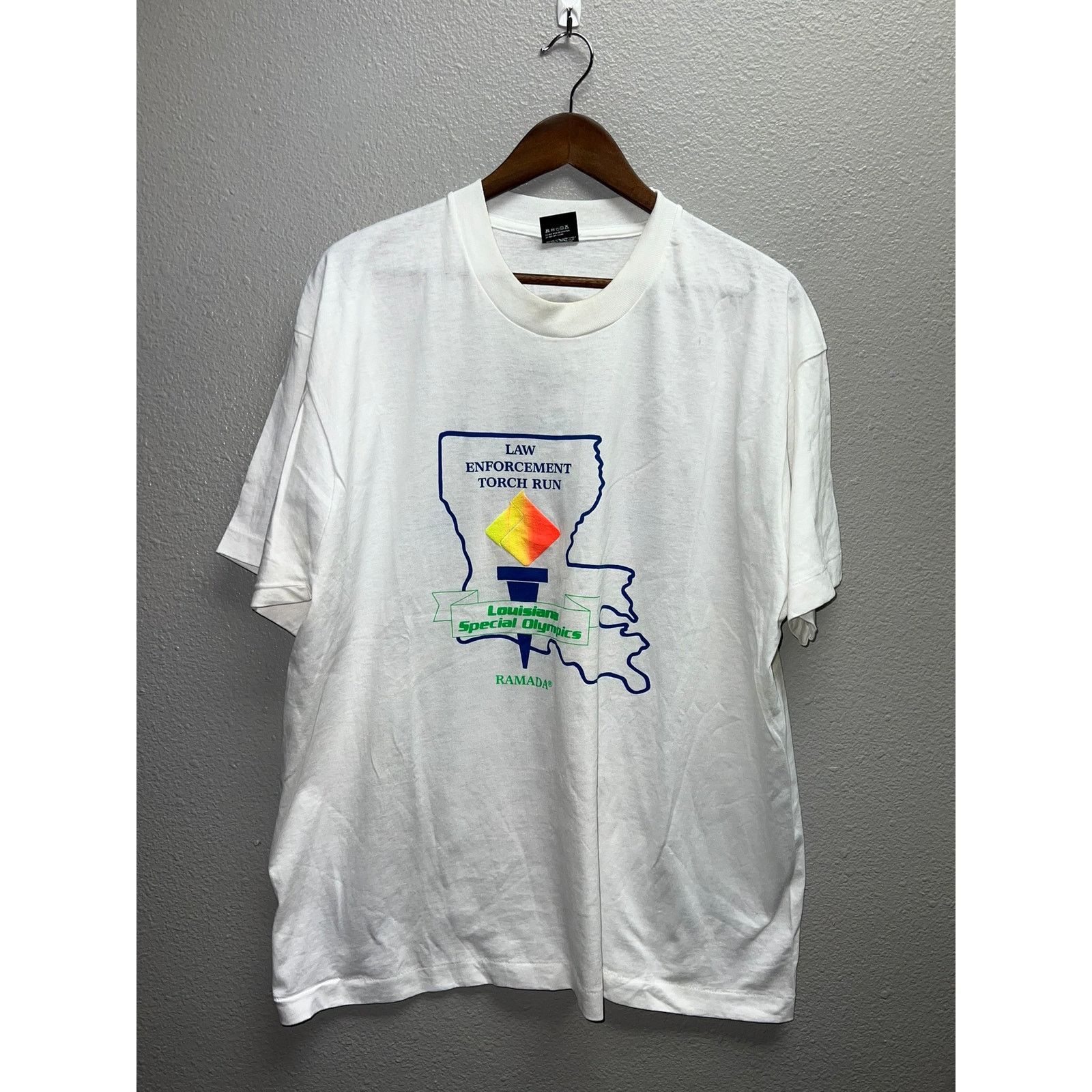 Vintage Vintage Special Olympics Shirt Law Enforcement Tee X-Large Size US XL / EU 56 / 4 - 1 Thumbnail