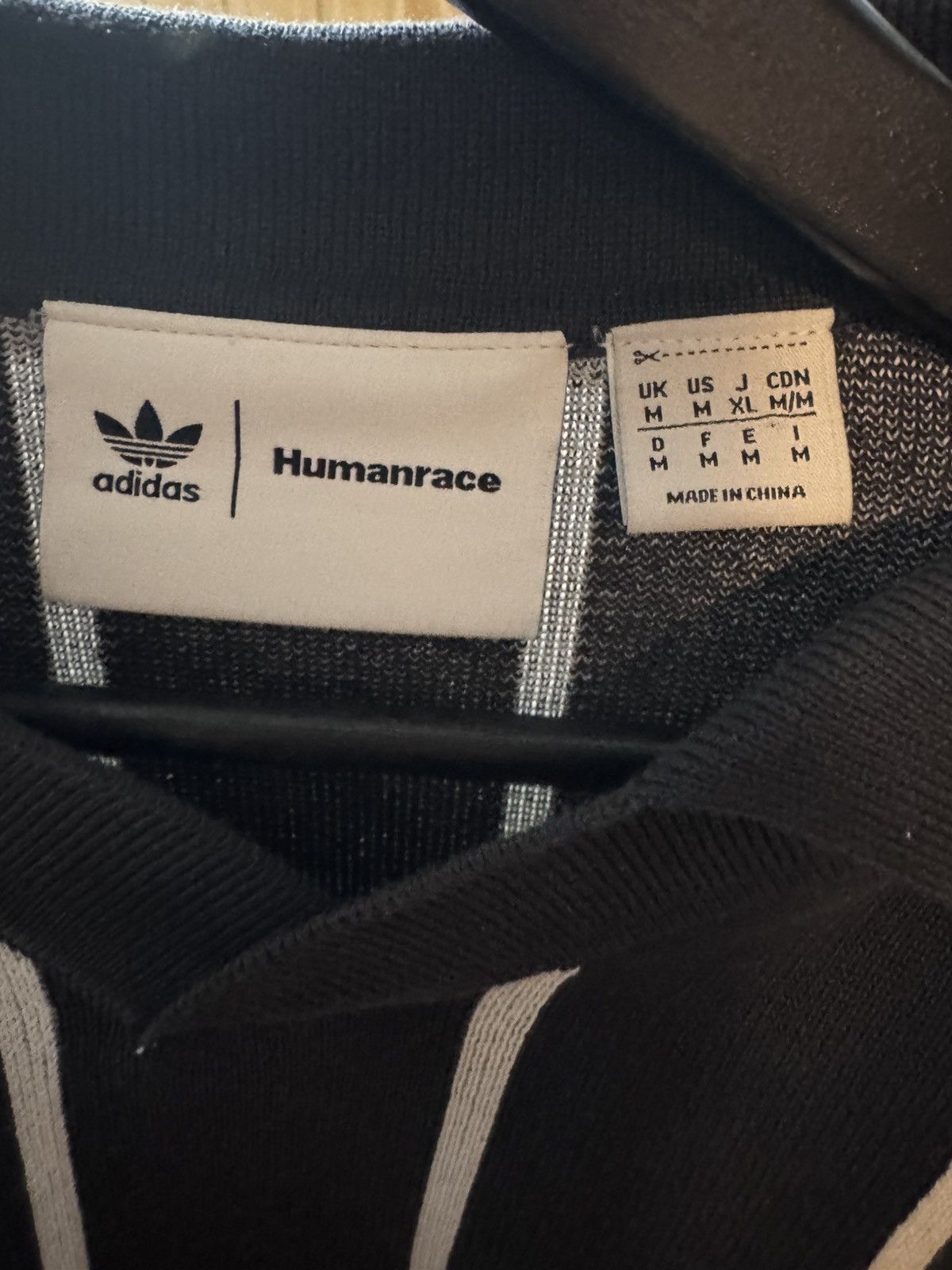 Adidas × Human Made Adidas Polo Jersey Knit Pharrell Williams Humanrace Size M. Size US M / EU 48-50 / 2 - 4 Thumbnail