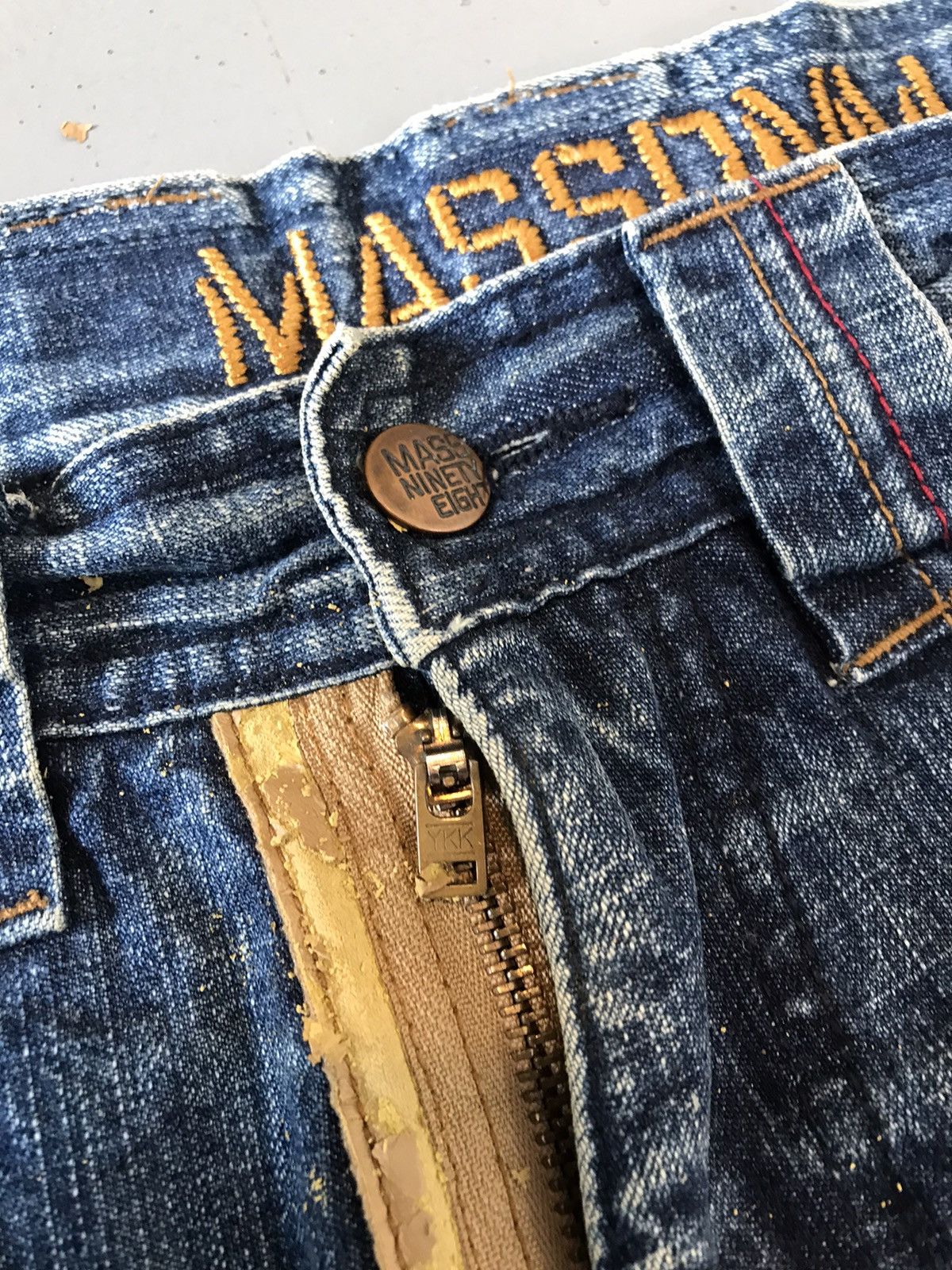 Vintage Mass Y2K Style HipHop Denim Size US 32 / EU 48 - 9 Thumbnail