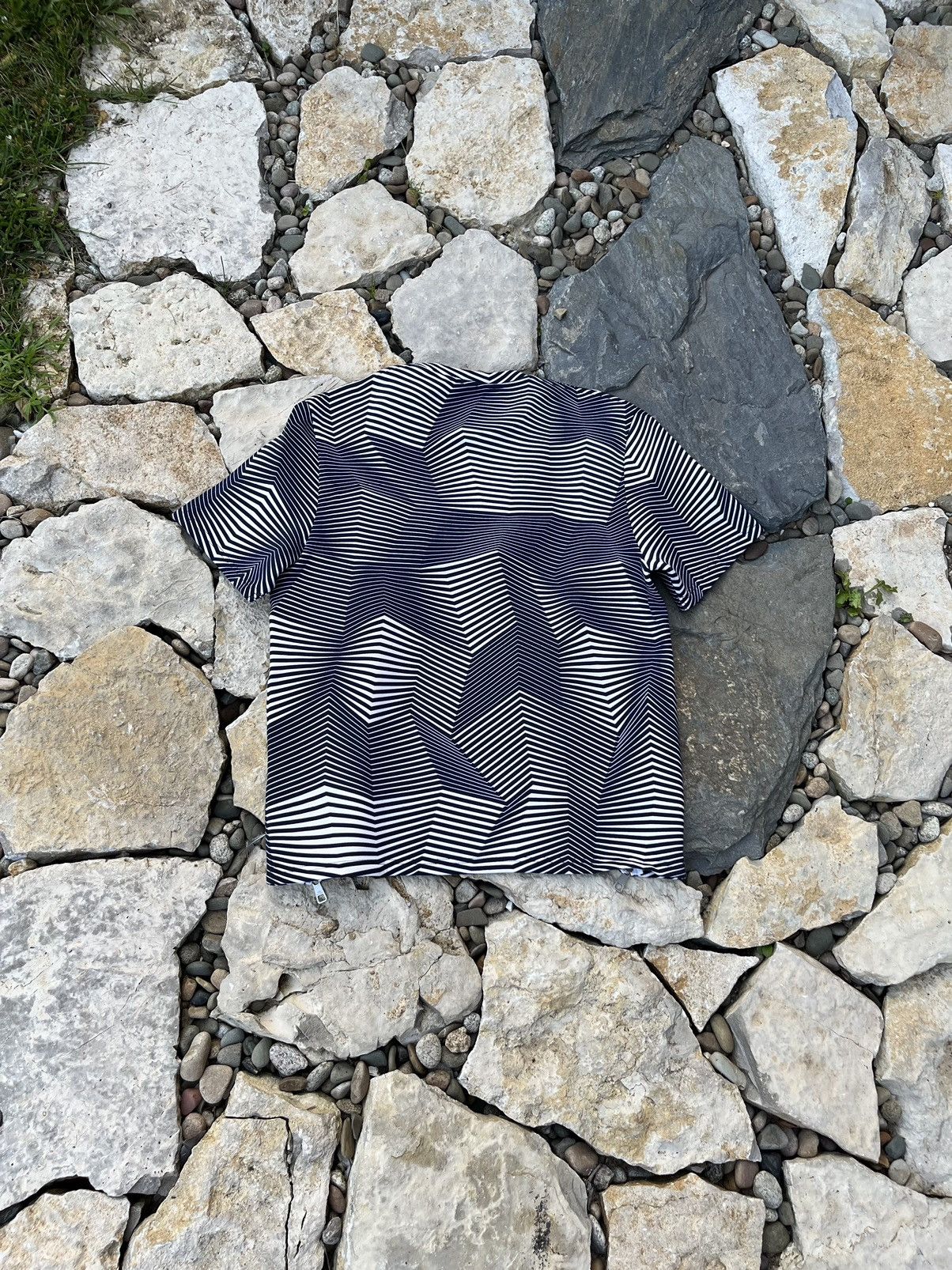 Neil Barrett Neil Barrett heavy sponge illusion all over print tee tshirt Size US L / EU 52-54 / 3 - 14 Thumbnail
