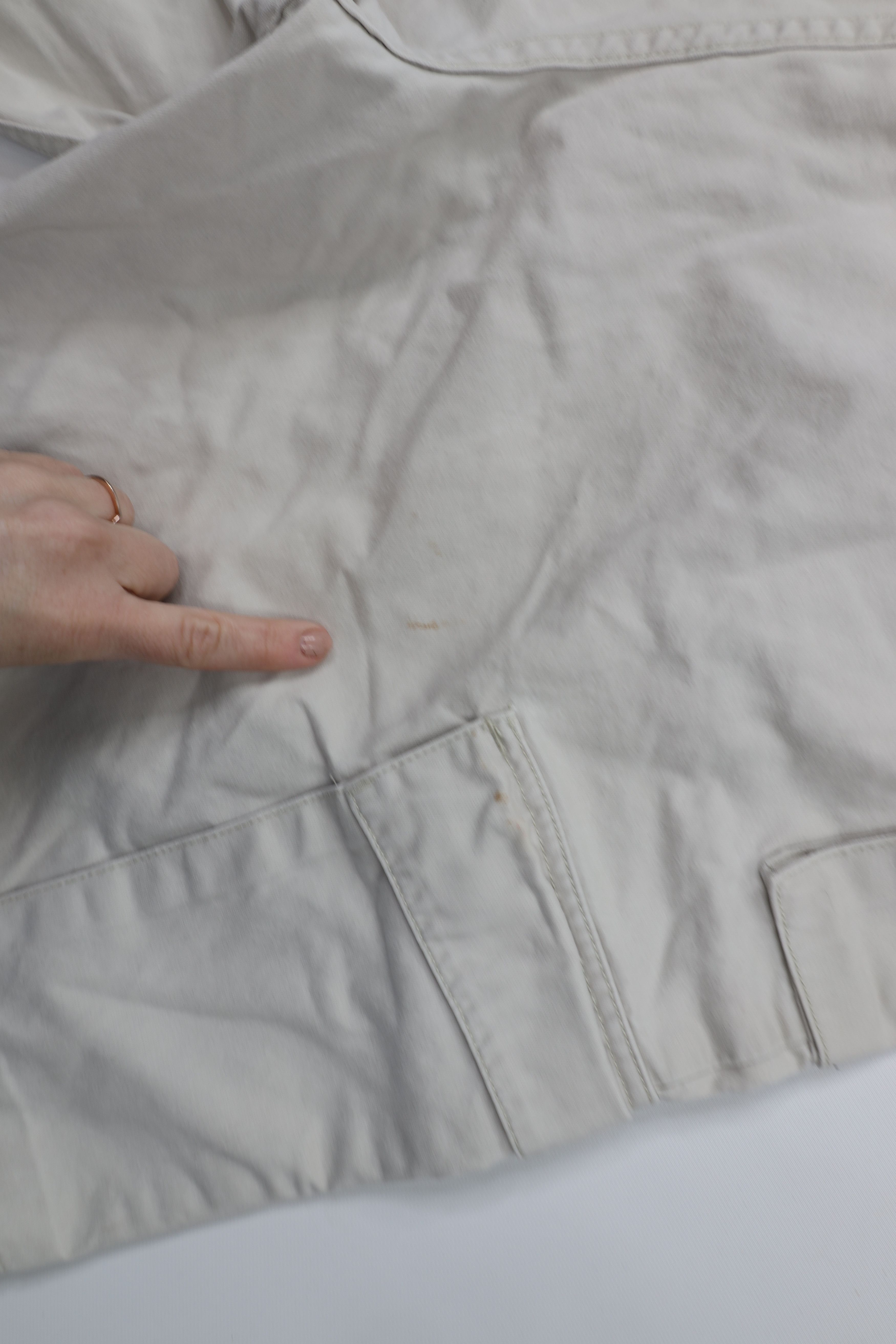 Levi's × Vintage Vintage 90s Levis SilverTab Loose Big Pocket Cargo Shorts Size US 36 / EU 52 - 9 Thumbnail