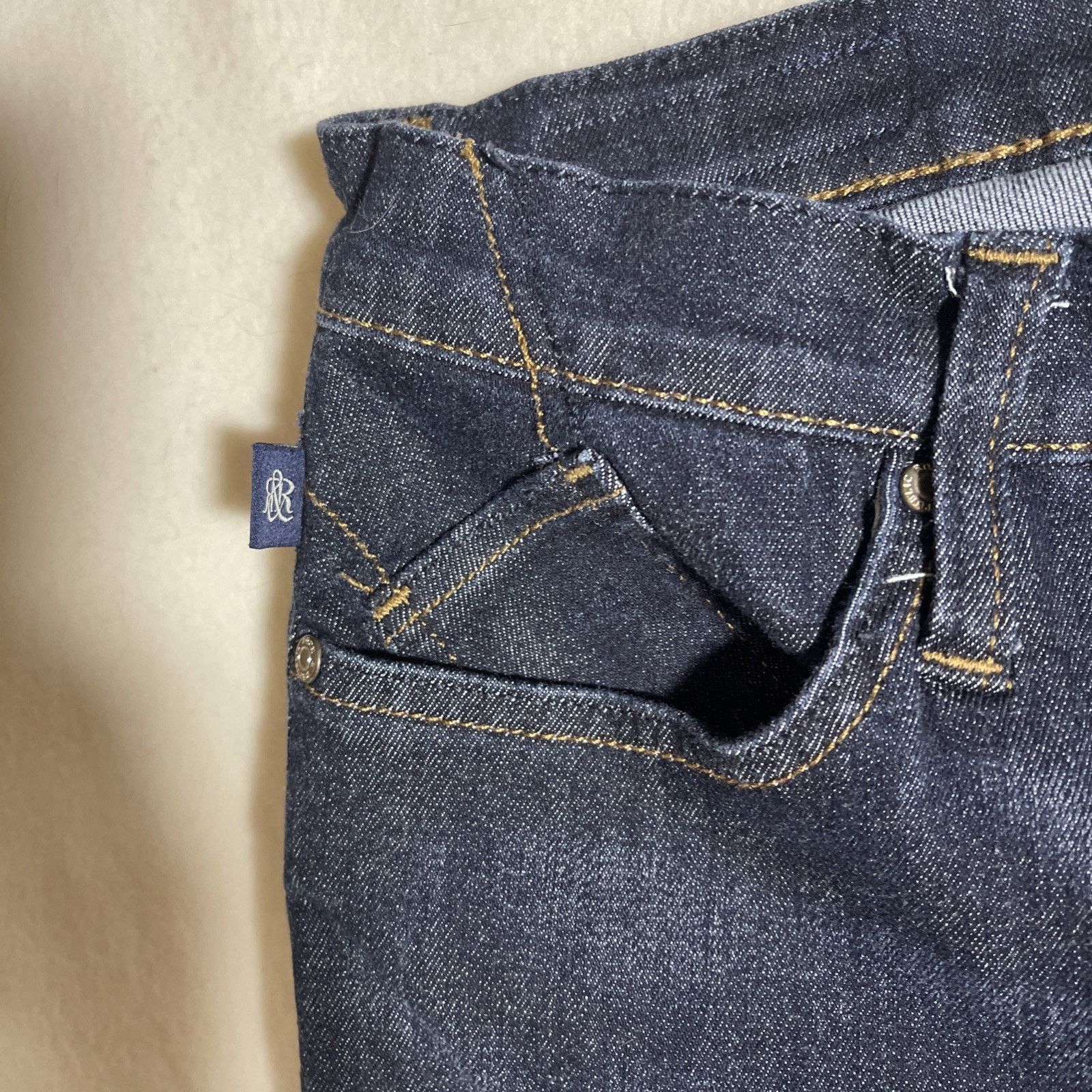 Rock & Republic Rock & Republic Women's Berlin Skinny 10 Dark Wash Rx -Fixx Size 32" / US 10 / IT 46 - 4 Thumbnail