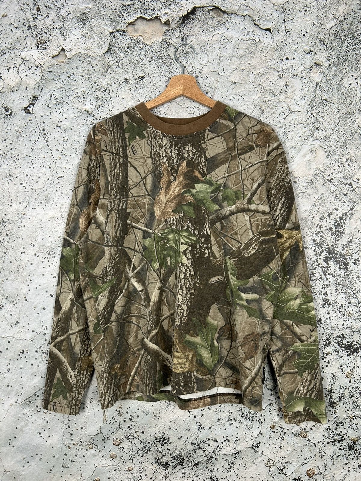 Realtree Vintage Camo Realtree Longsleeve Streetwear Rap Skate Size US M / EU 48-50 / 2 - 1 Thumbnail