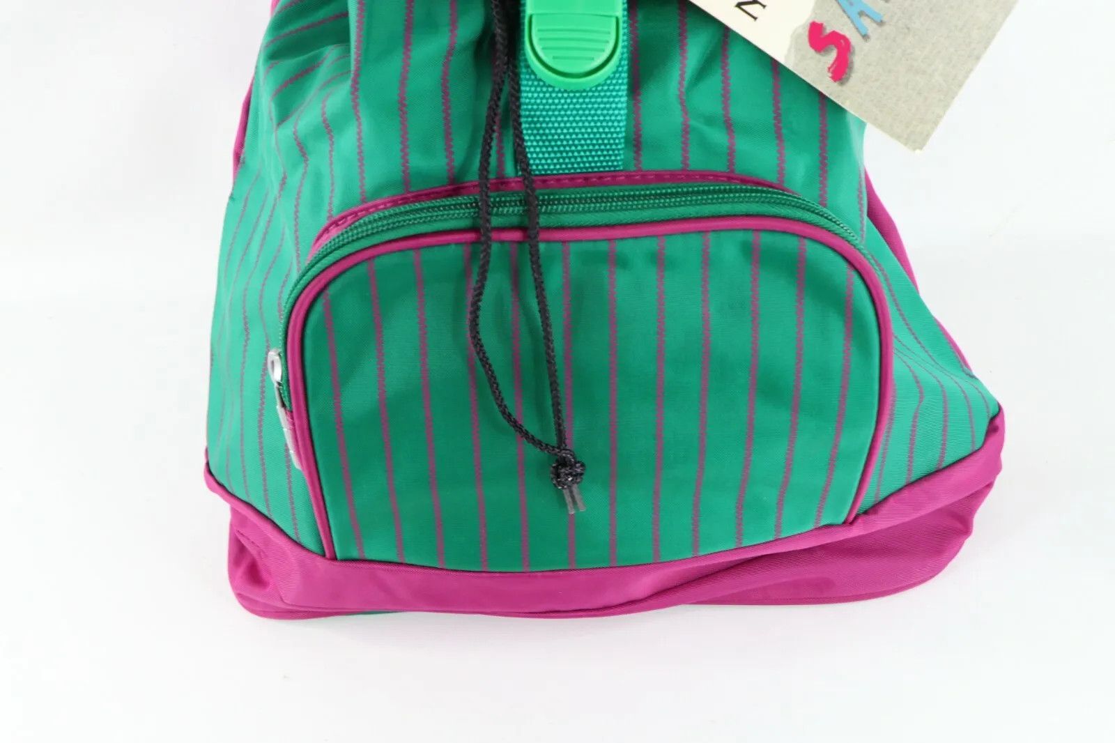 Samsonite × Vintage NOS Vintage 90s Samsonite Sammies Spell Out Striped Backpack Size ONE SIZE - 8 Thumbnail