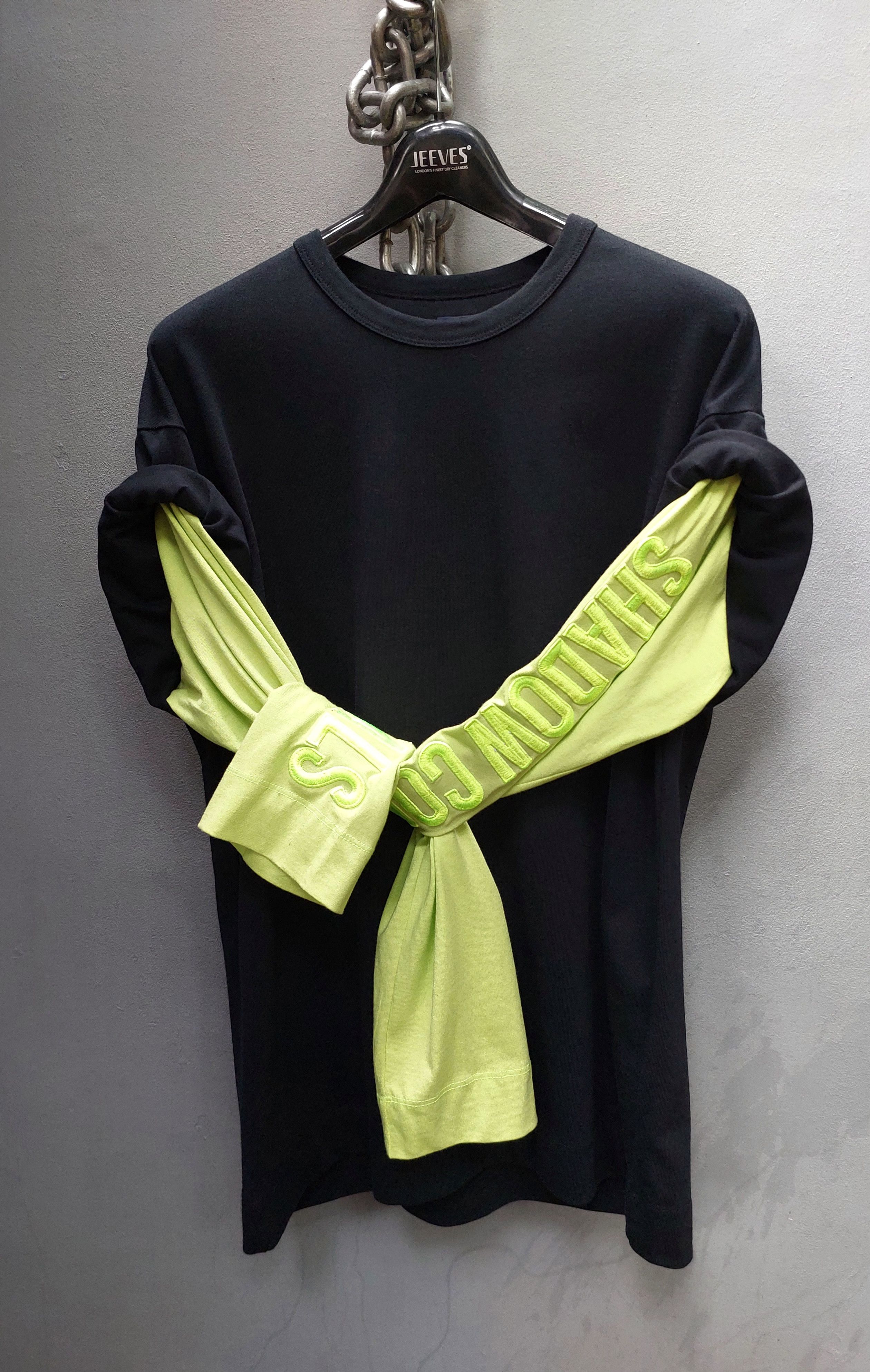 Juun.J Juun.J Shadow Conceals Double Sleeves Tshirt Size US M / EU 48-50 / 2 - 10 Thumbnail