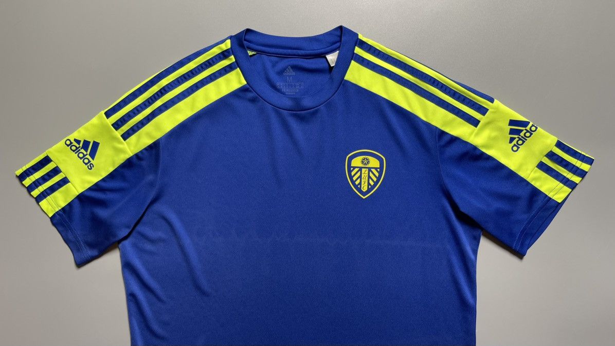 Adidas × Vintage LEEDS ADIDAS 2021/2022 FOOTBALL TRAINING JERSEY Size US M / EU 48-50 / 2 - 2 Thumbnail