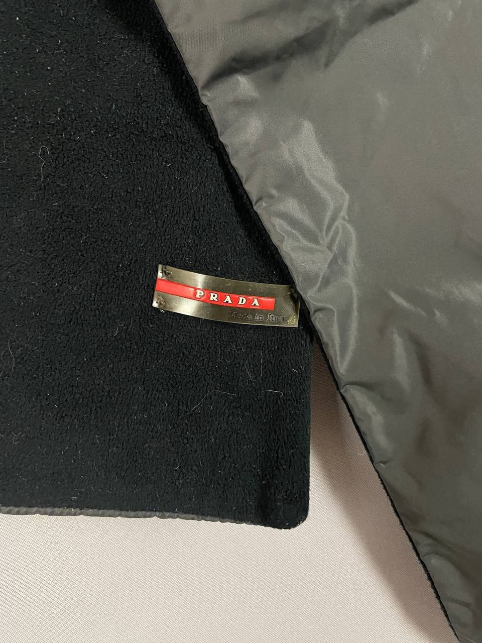 Prada Prada AW99 Nylon Scarf Grey Size ONE SIZE - 4 Thumbnail