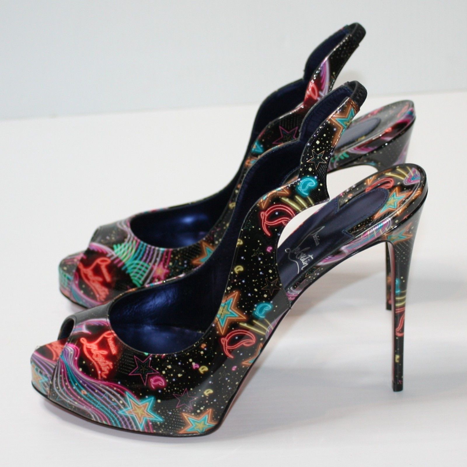 Christian Louboutin Hot Chick Alta Slingback Pump Shoes in EU 41.5 / US 11.5 NEW Size US 11.5 / IT 41.5 - 4 Thumbnail