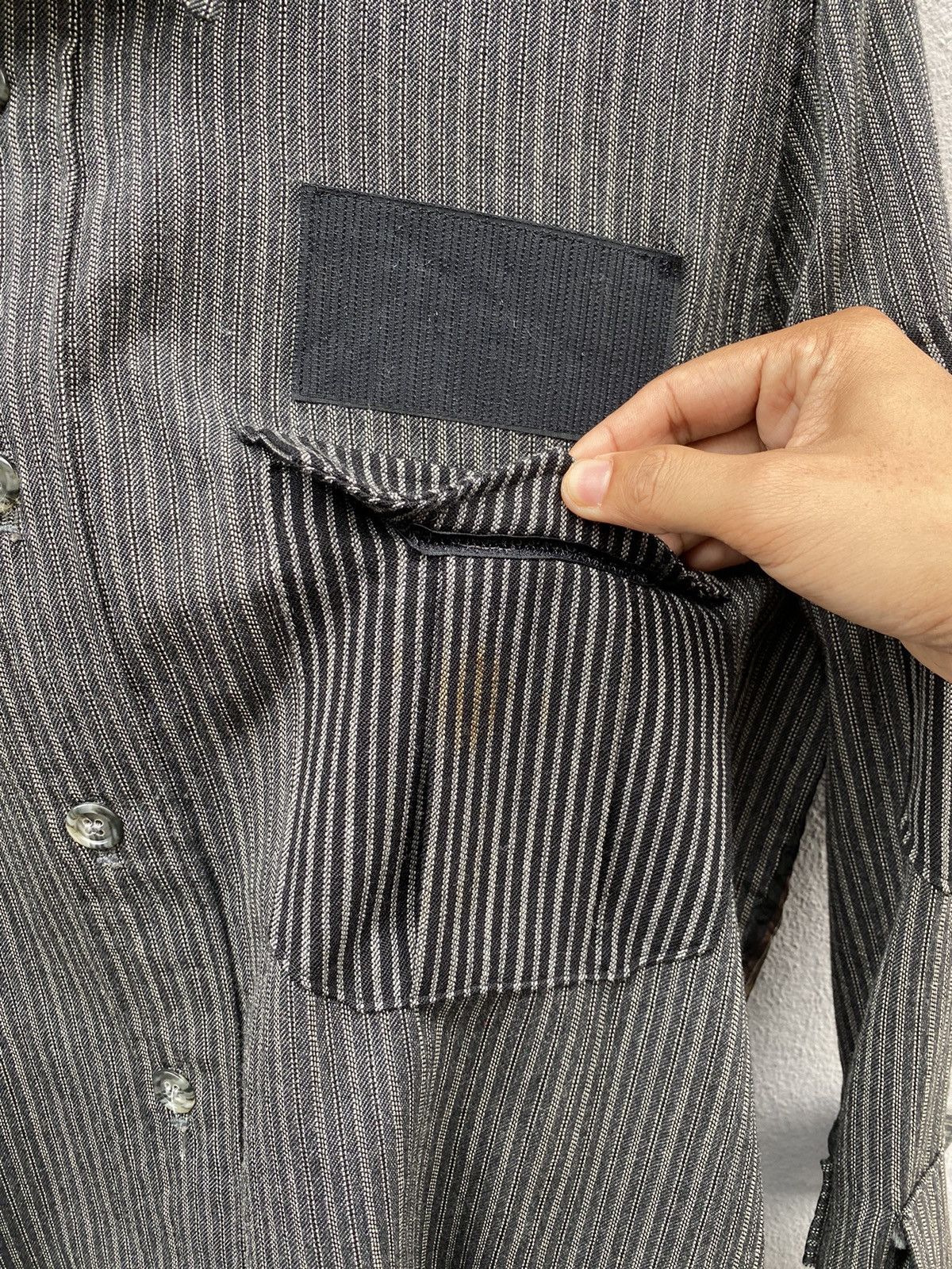 Japanese Brand × Seditionaries × Vintage Vintage 90s MILKBOY Bondage Hybrid Seditionaries/Punk Shirt Size US M / EU 48-50 / 2 - 14 Thumbnail