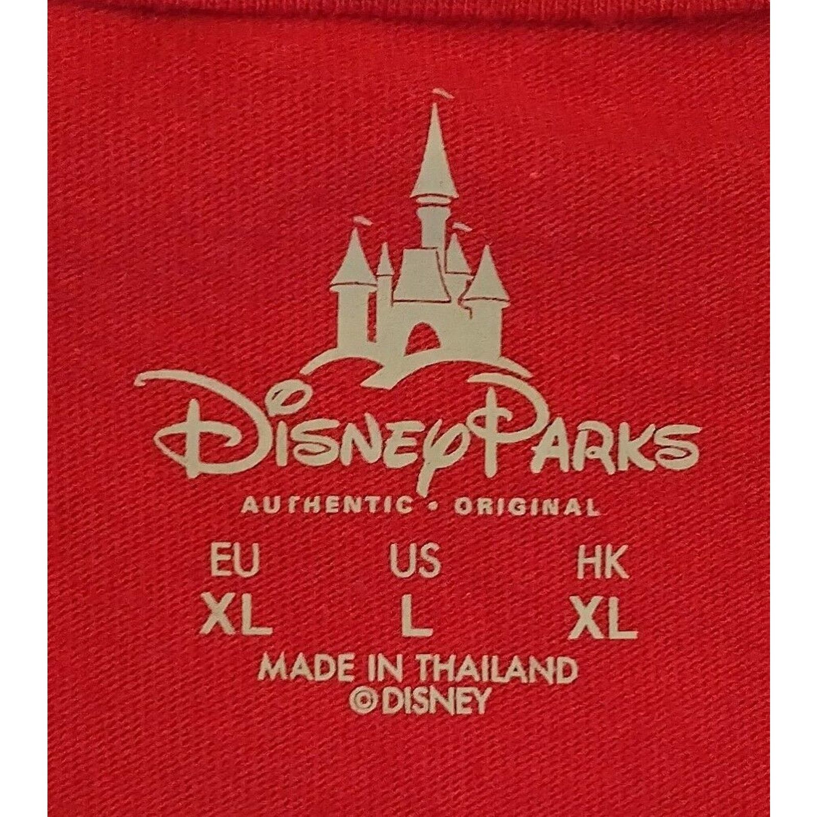 Disney DISNEYLAND 1955 & Mickey Mouse "The Original" EMBROIDERED Lg Size US XL / EU 56 / 4 - 4 Thumbnail