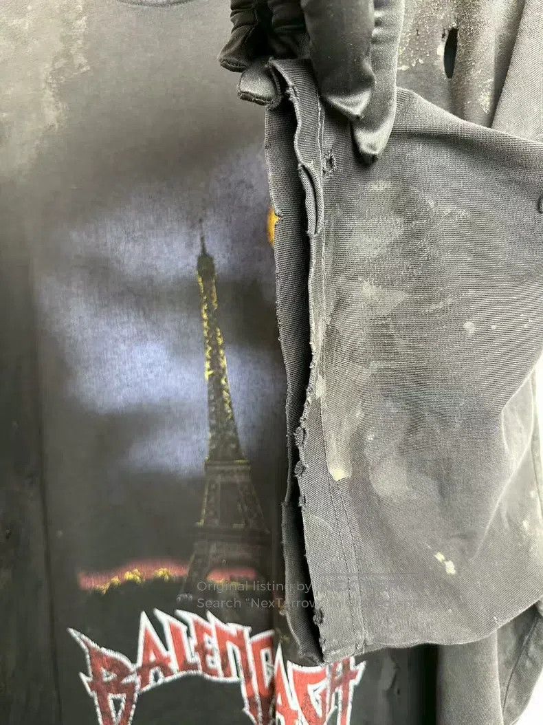 Balenciaga Balenciaga Old City Lights Printed Short Sleeve Size US XL / EU 56 / 4 - 3 Thumbnail