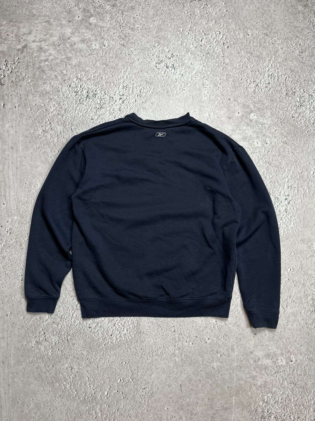 Reebok Vintage Reebok RBK Navy Sweatshirt Embroidered Logo Size S / US 4 / IT 40 - 8 Thumbnail