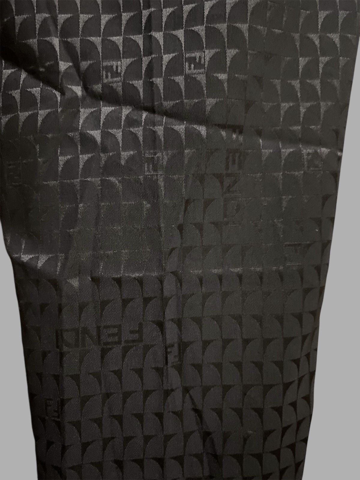 Fendi × Vintage Fendi Fullprint FF Monogram Logo Pants Size 27" / US 4 / IT 40 - 4 Thumbnail