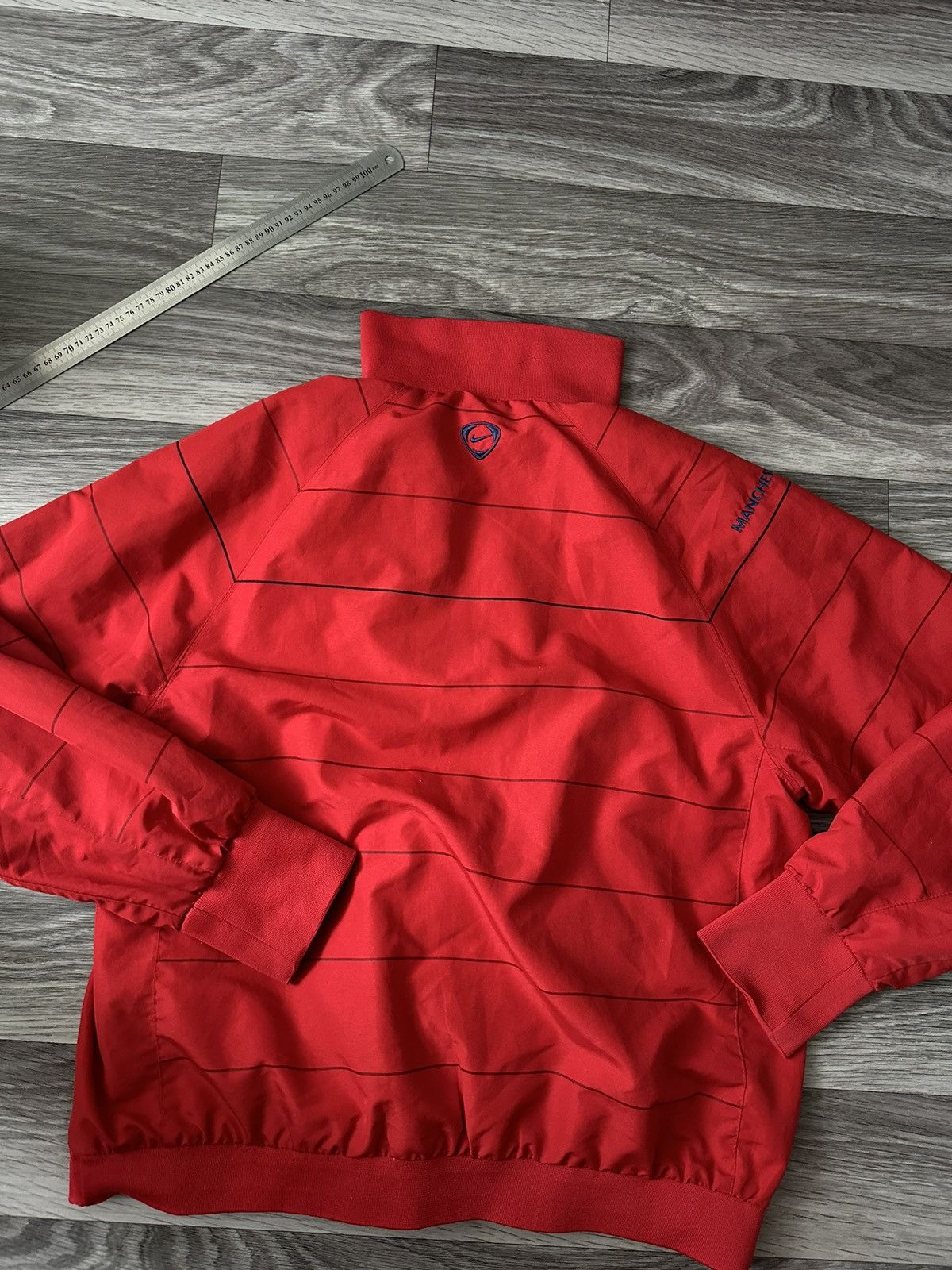 Nike Nike Manchester United 2008-2009 Vintage Red Track Jacket Size US L / EU 52-54 / 3 - 5 Thumbnail