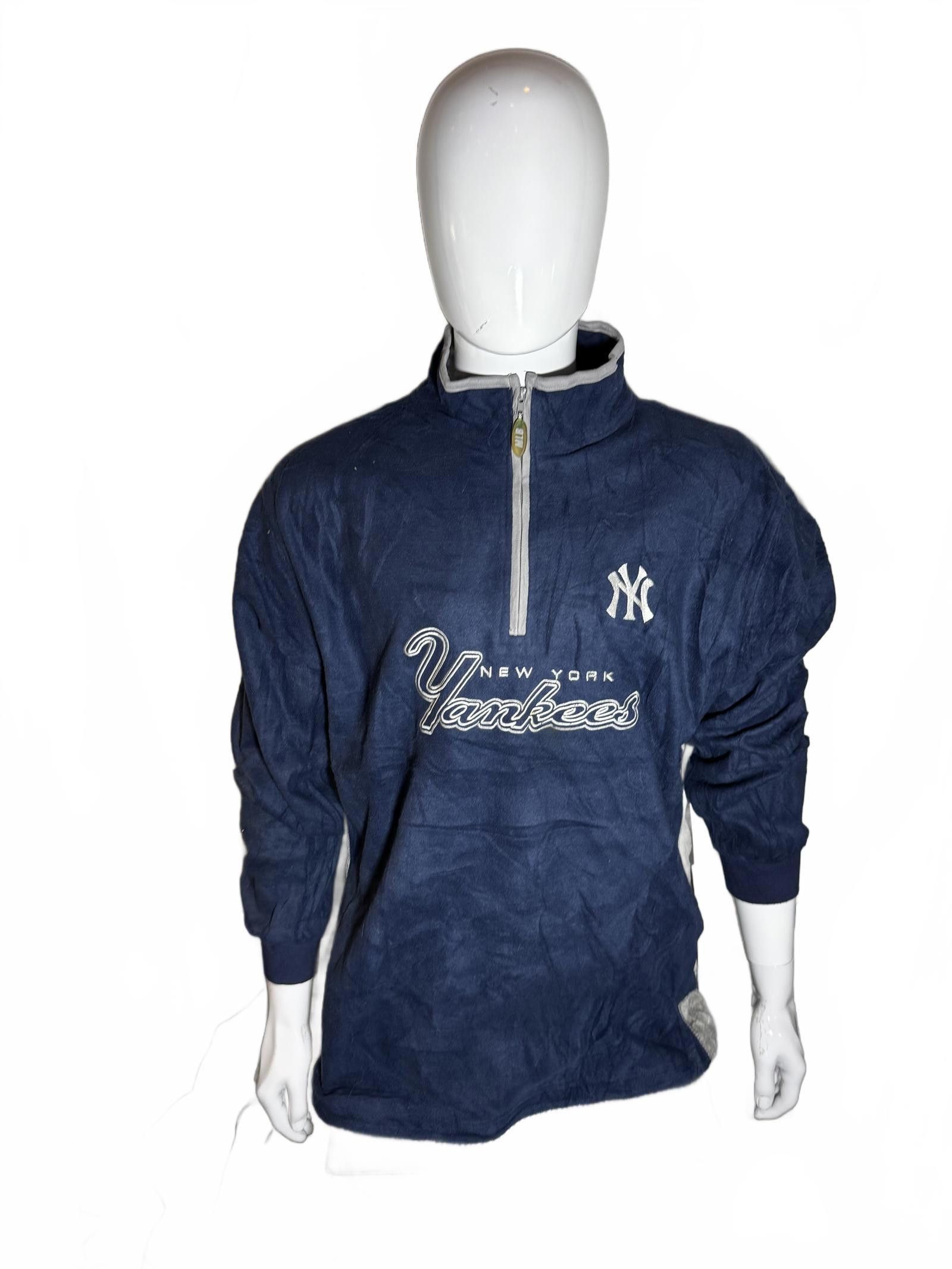 New York Yankees New York Yankees Quarter Zip Pullover Size US XL / EU 56 / 4 - 1 Thumbnail