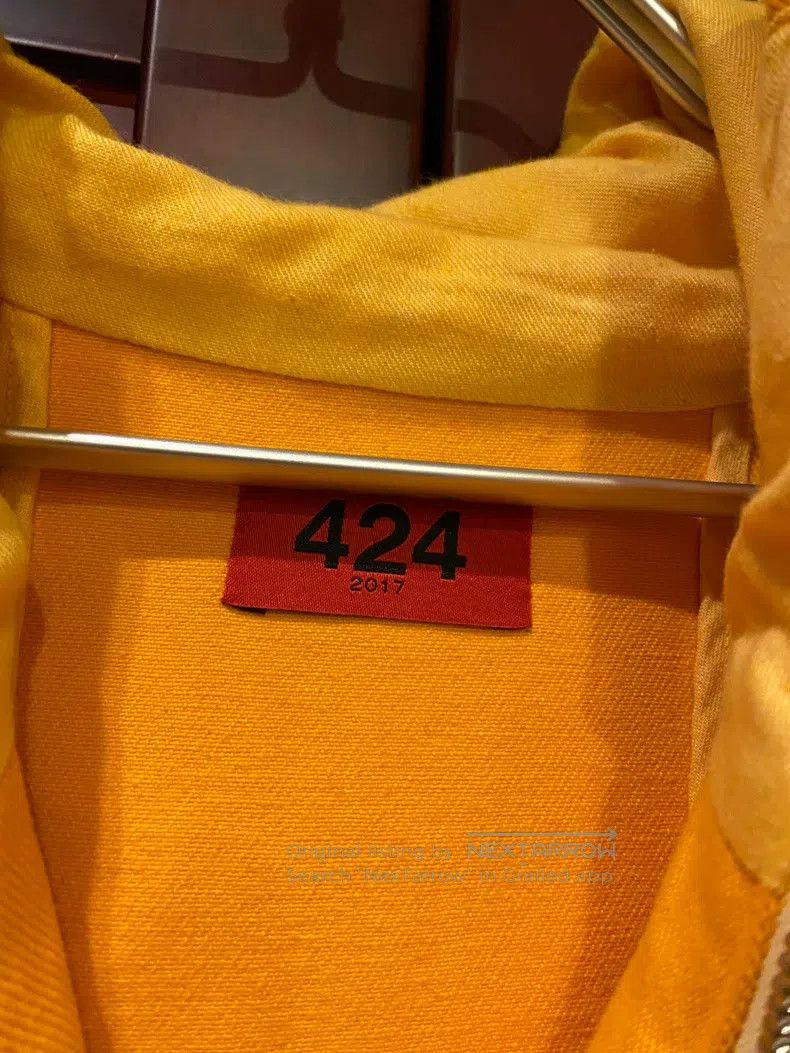 424 424 Orange Long Coat Jacket Size US S / EU 44-46 / 1 - 4 Thumbnail