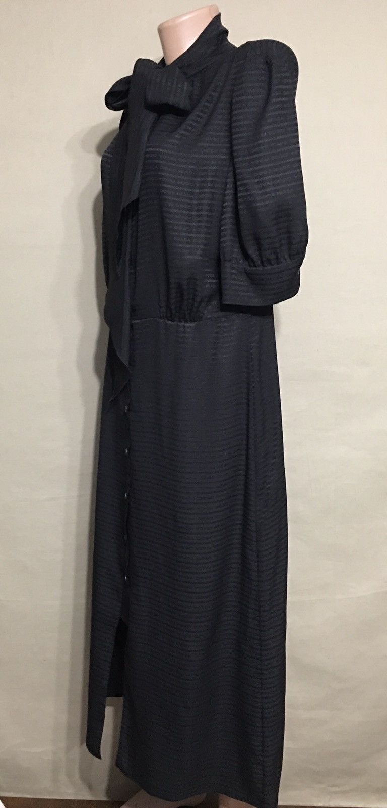 Prada PRADA x Raf Simons F/W 2022 Silk Jacquard Logo Dress IT 44 Size M / US 6-8 / IT 42-44 - 9 Thumbnail