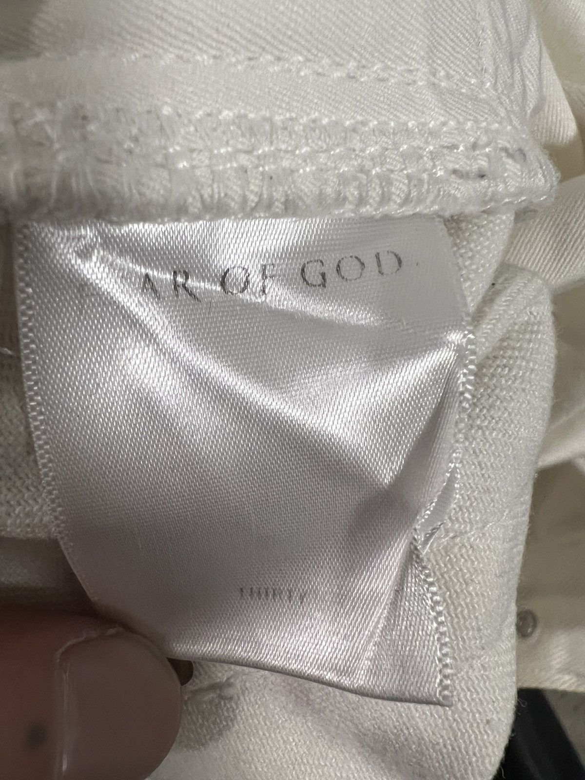 Fear of God × Maxfield Los Angeles Fear of God x Maxfield White Denim Fourth Collection size 30 Size US 30 / EU 46 - 7 Thumbnail
