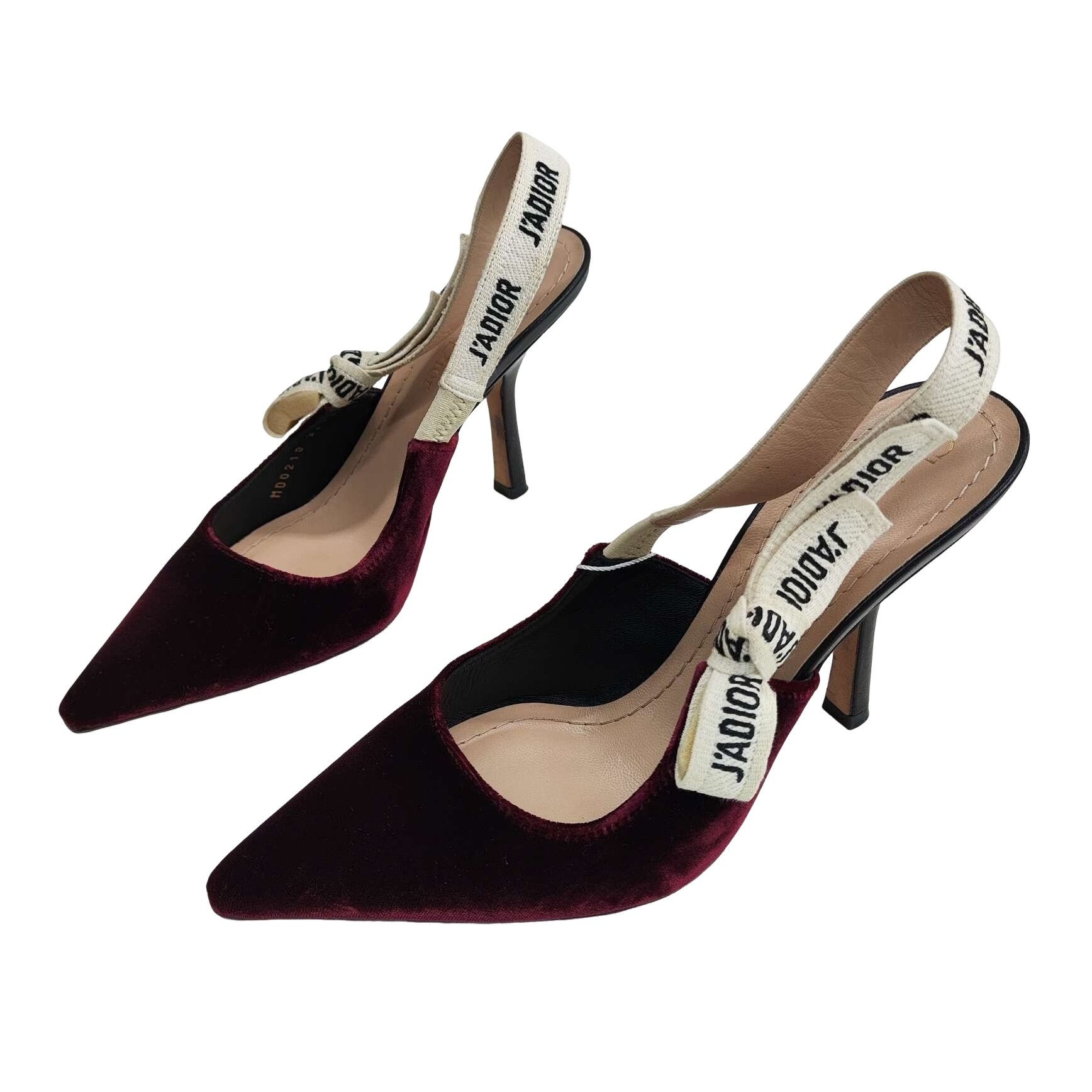 Dior Dior J'Adior Velvet Slingback Heels Size 36 Size US 6 / IT 36 - 1 Thumbnail