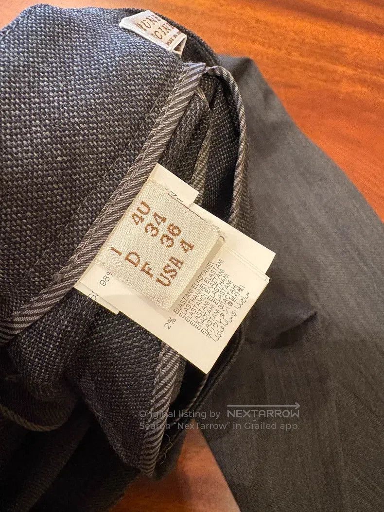 Brunello Cucinelli Brunello Cucinelli Ladies Dress Pants Size 26" / US 2 / IT 38 - 8 Thumbnail