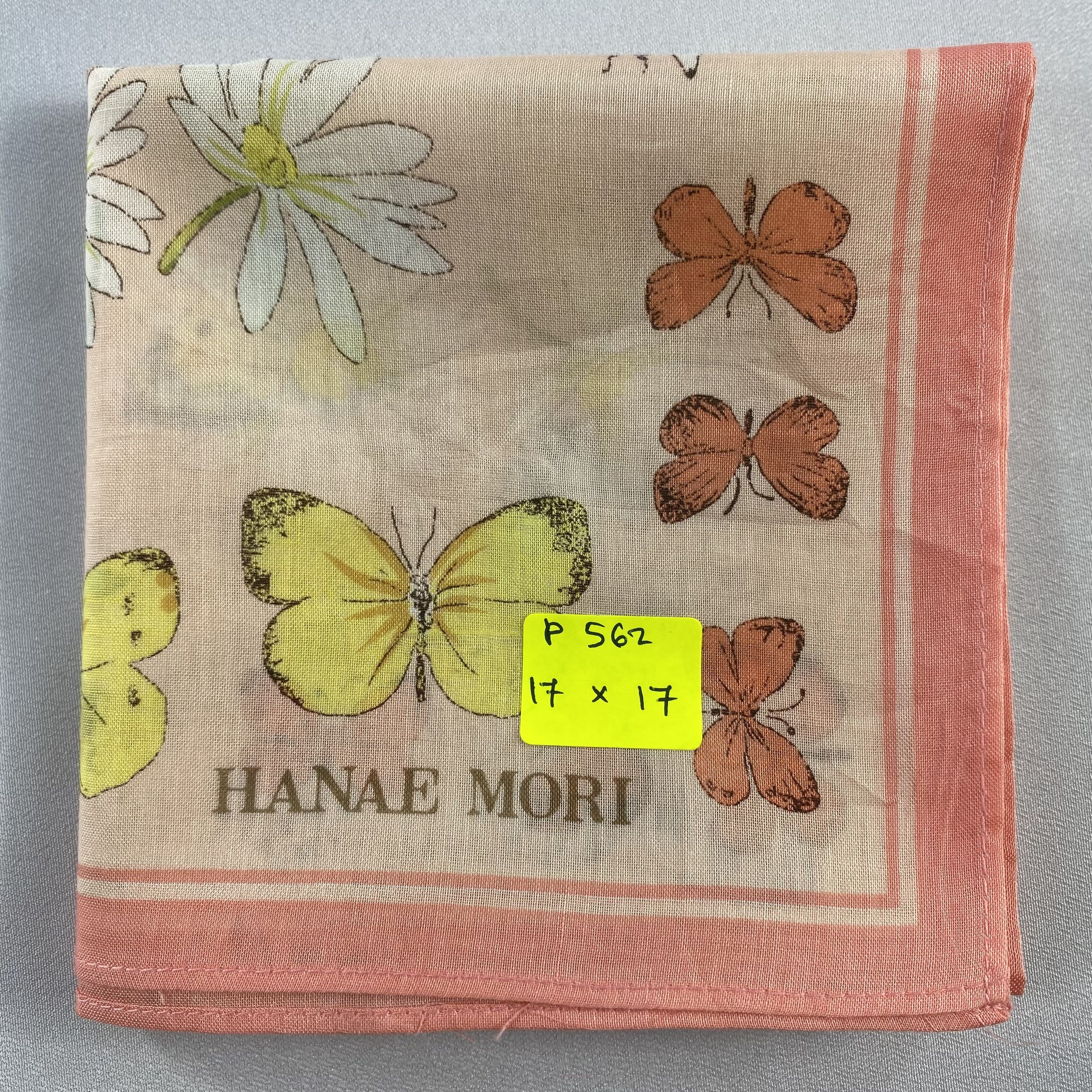 Hanae Mori × Vintage Hanae Mori Handkerchief / Neckerchief / Bandana-P562 Size ONE SIZE - 5 Thumbnail